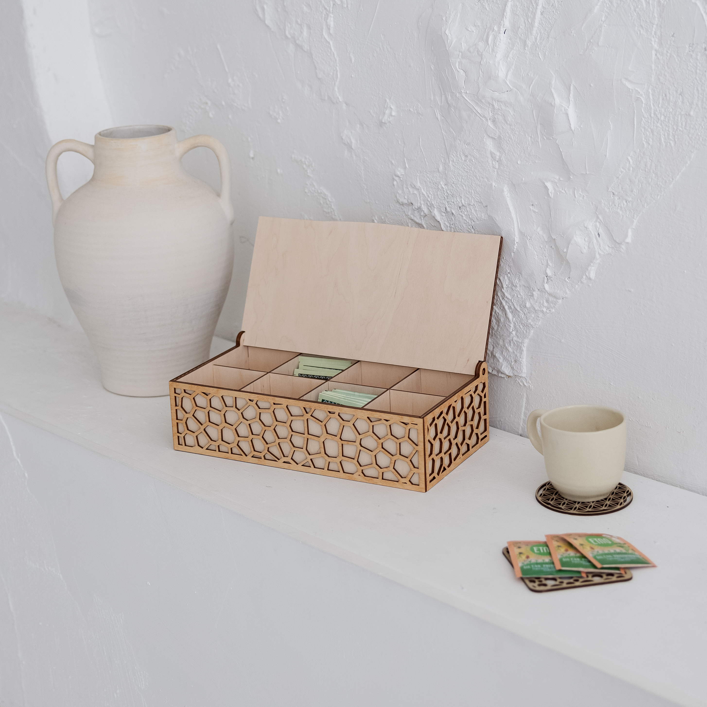 Arbatos dėžutė Korys