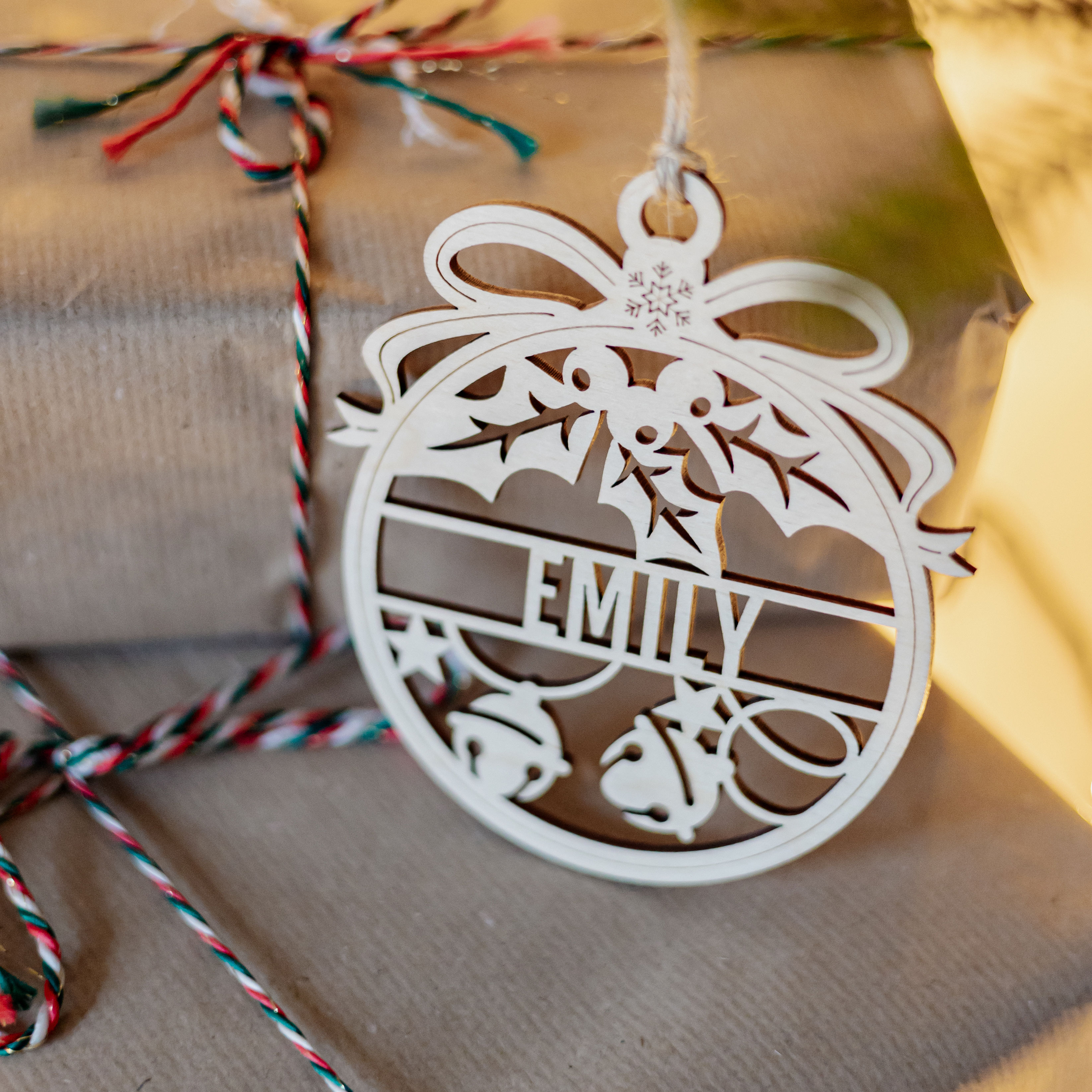 Vardiniai Kalėdiniai Žaisliukai