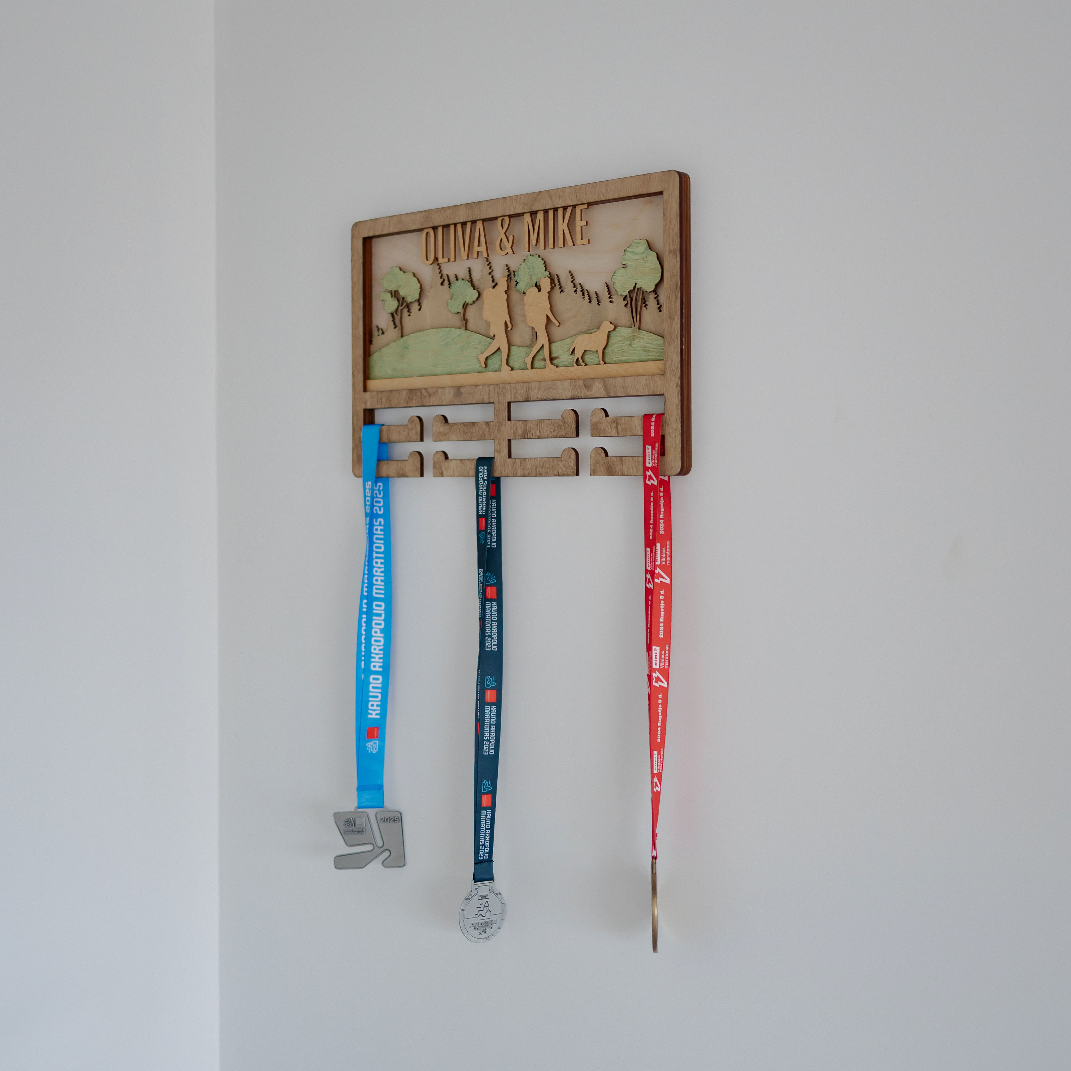 Medalių kabykla Žygiavimas (Miškas)