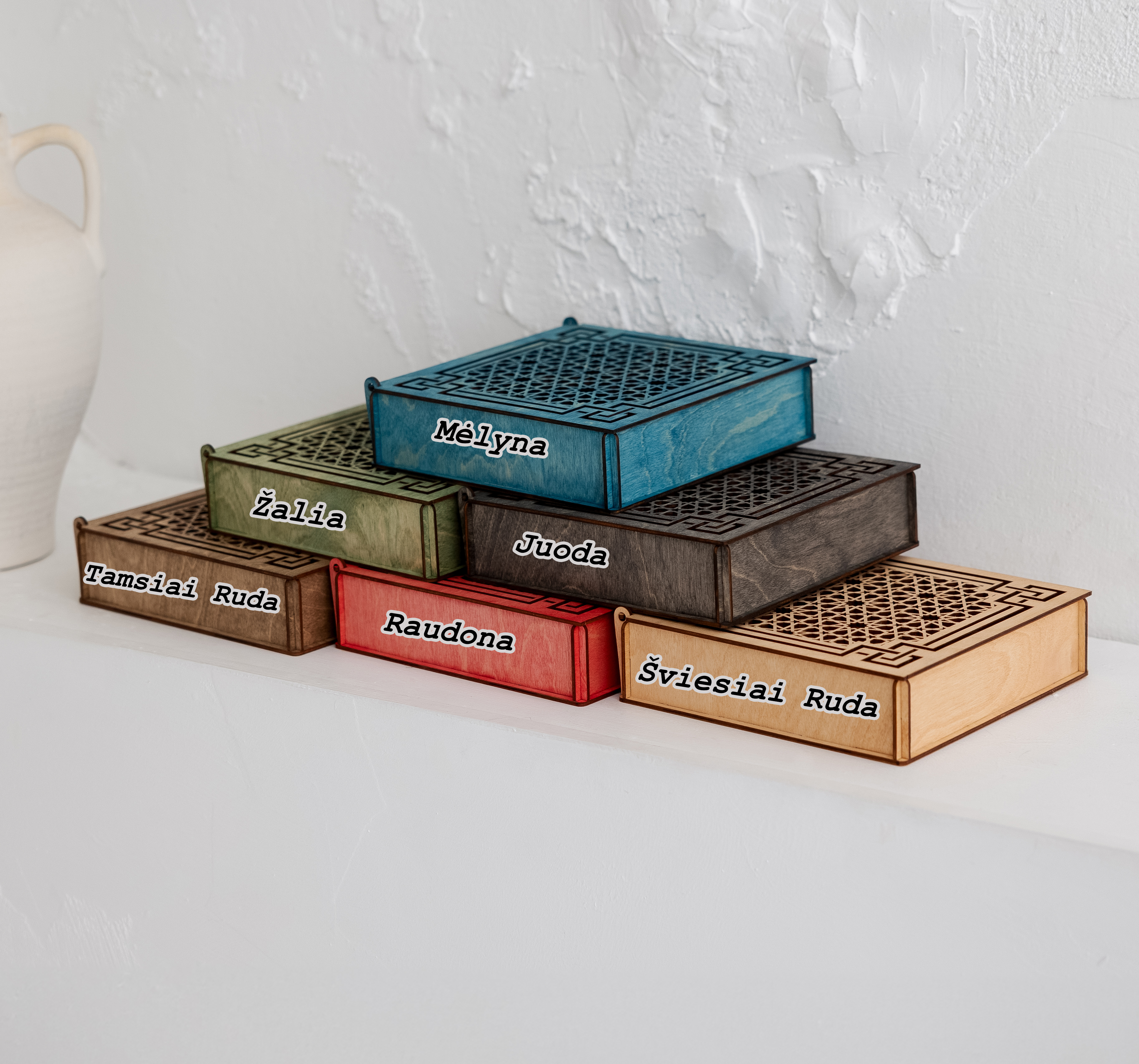 Arbatos dėžutė Žvaigždės