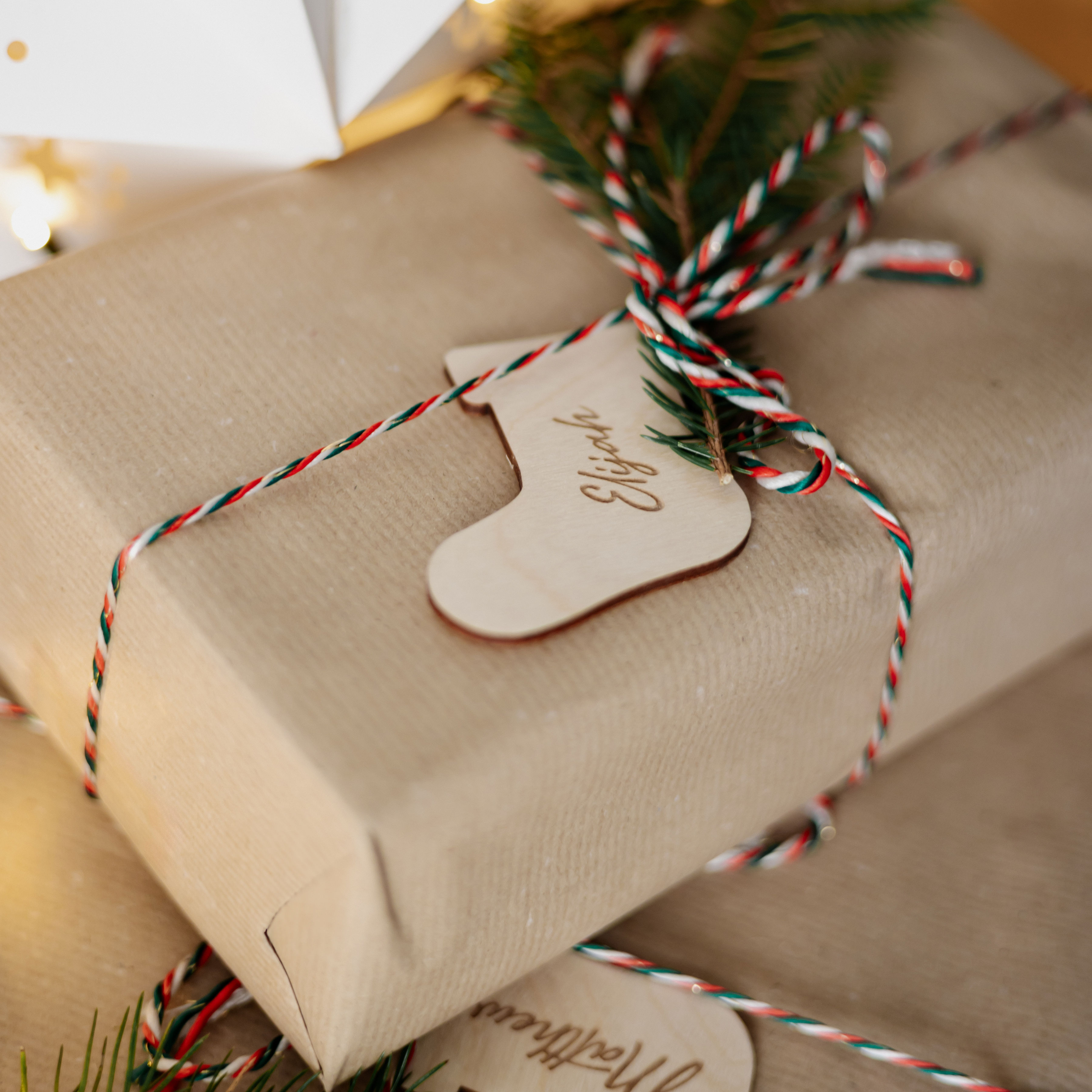 Vardo kortelė Kojinės