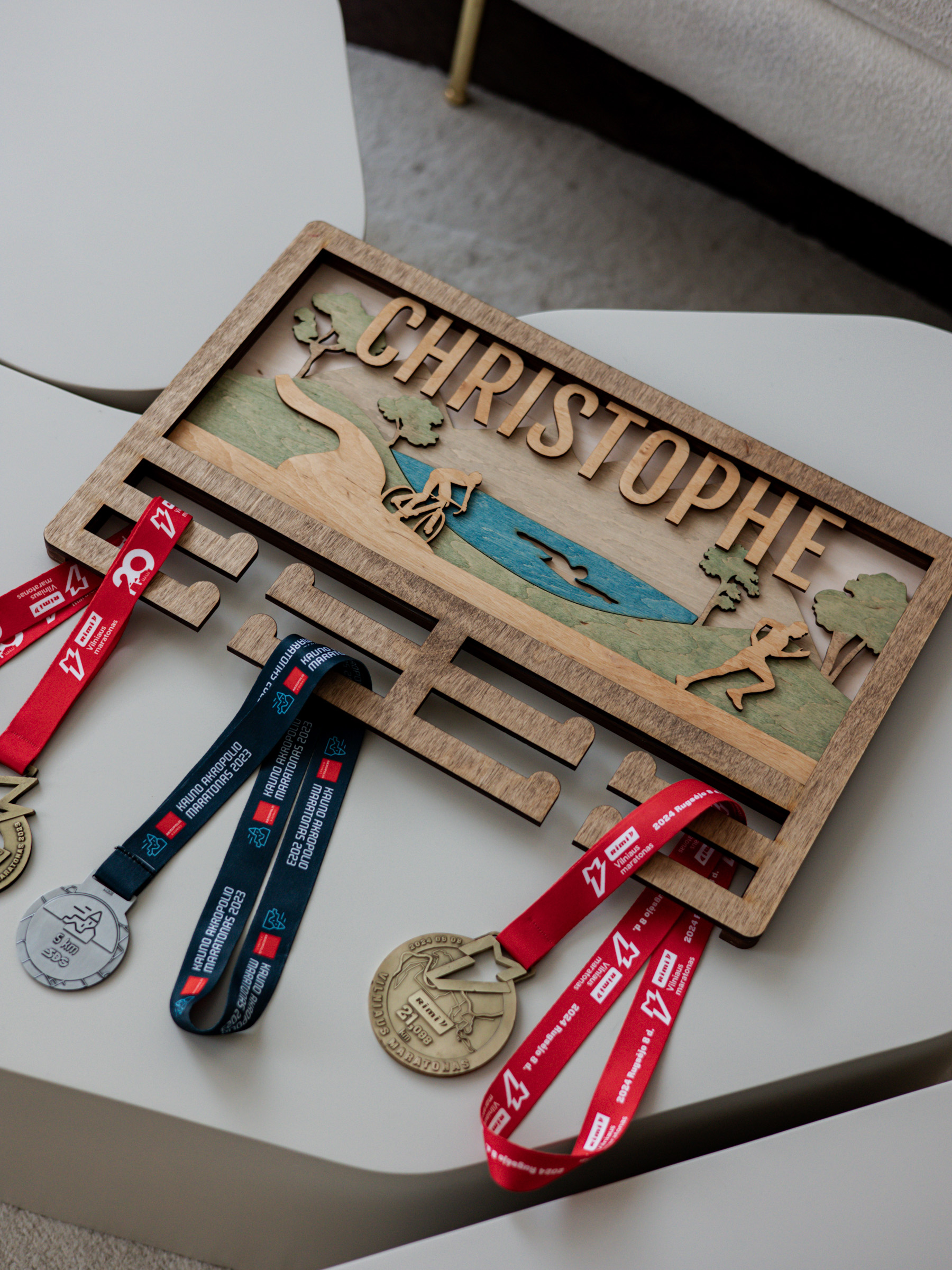 Medalių kabykla Triatlonas (Kalnai)