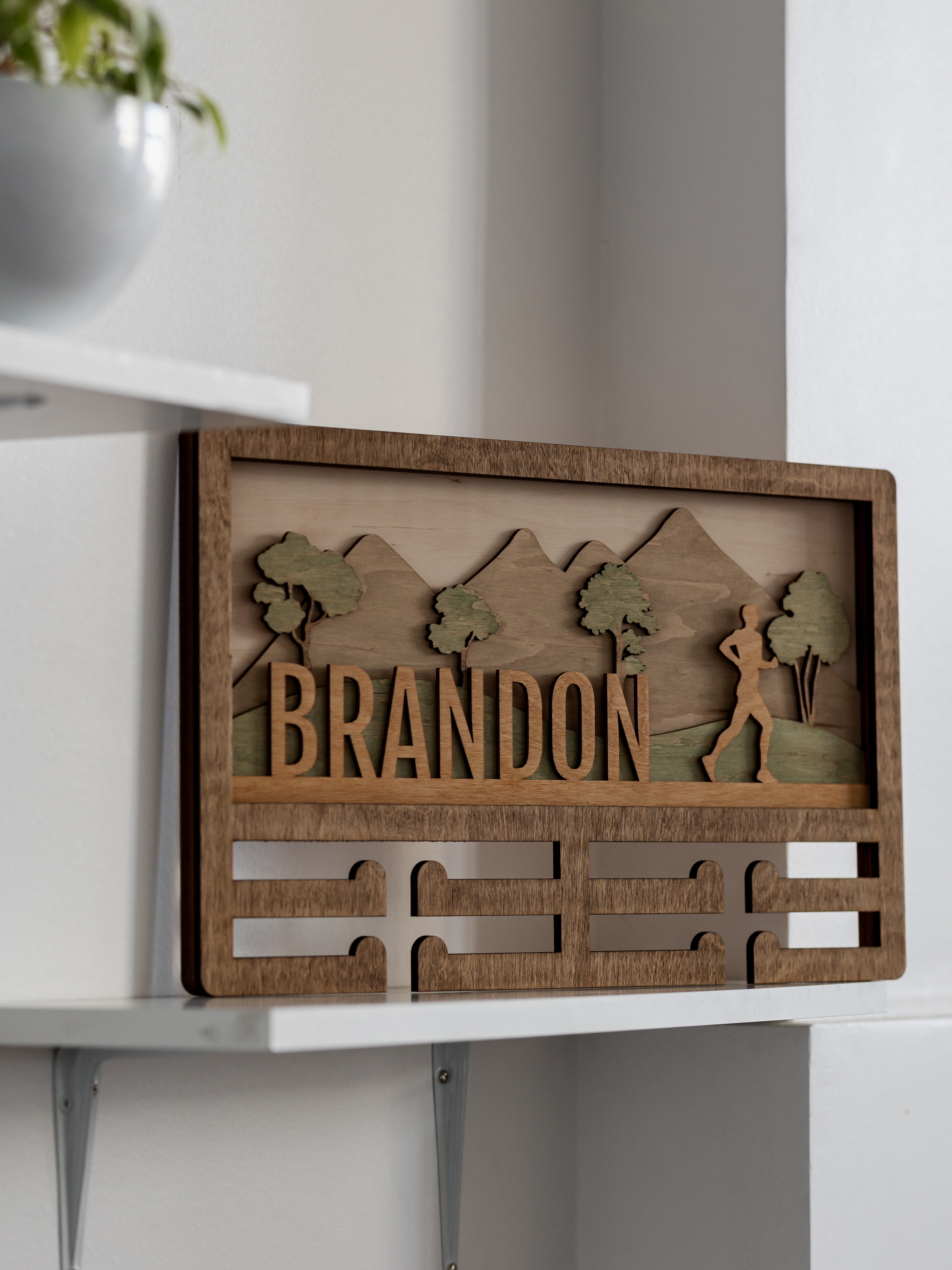 Medalių kabykla Bėgimas (Kalnai)