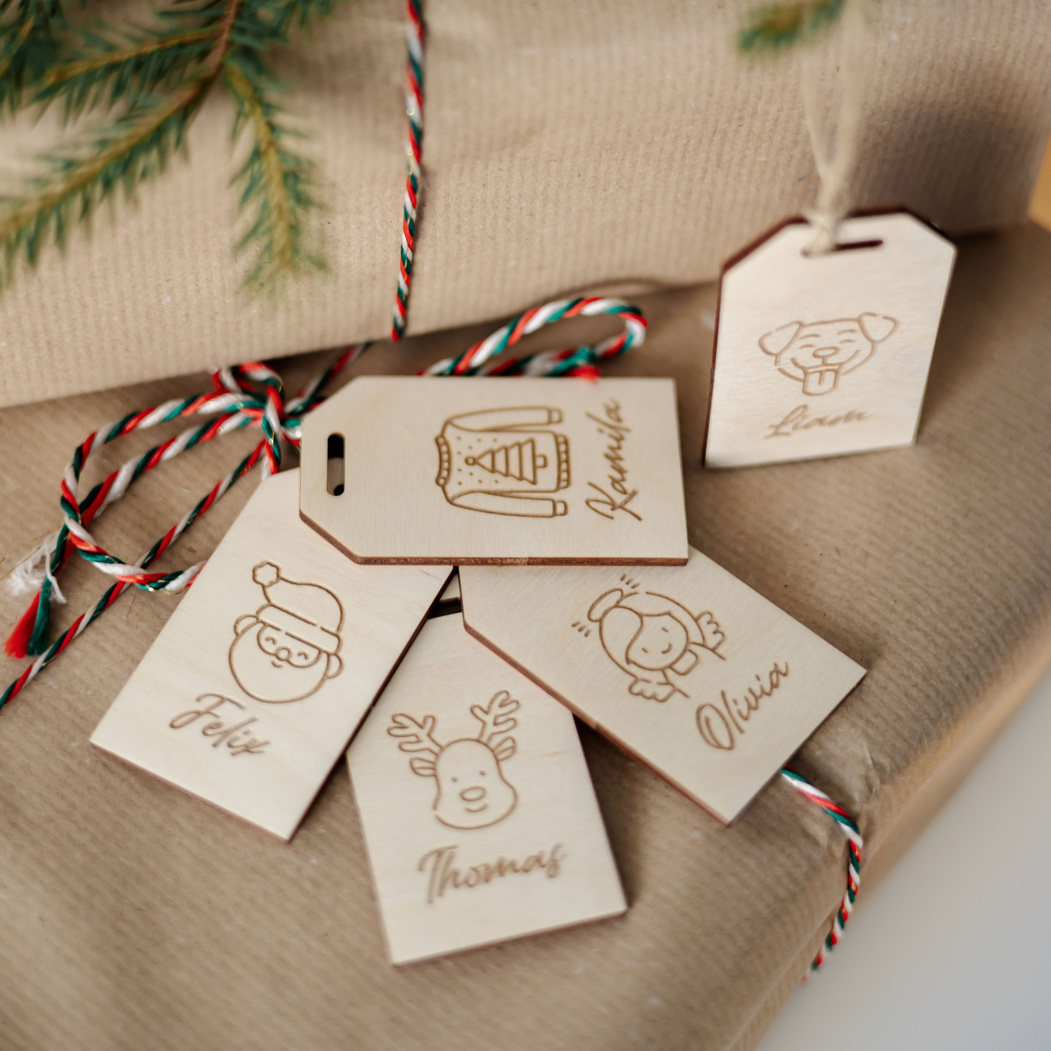 Žaismingos vardo kortelės