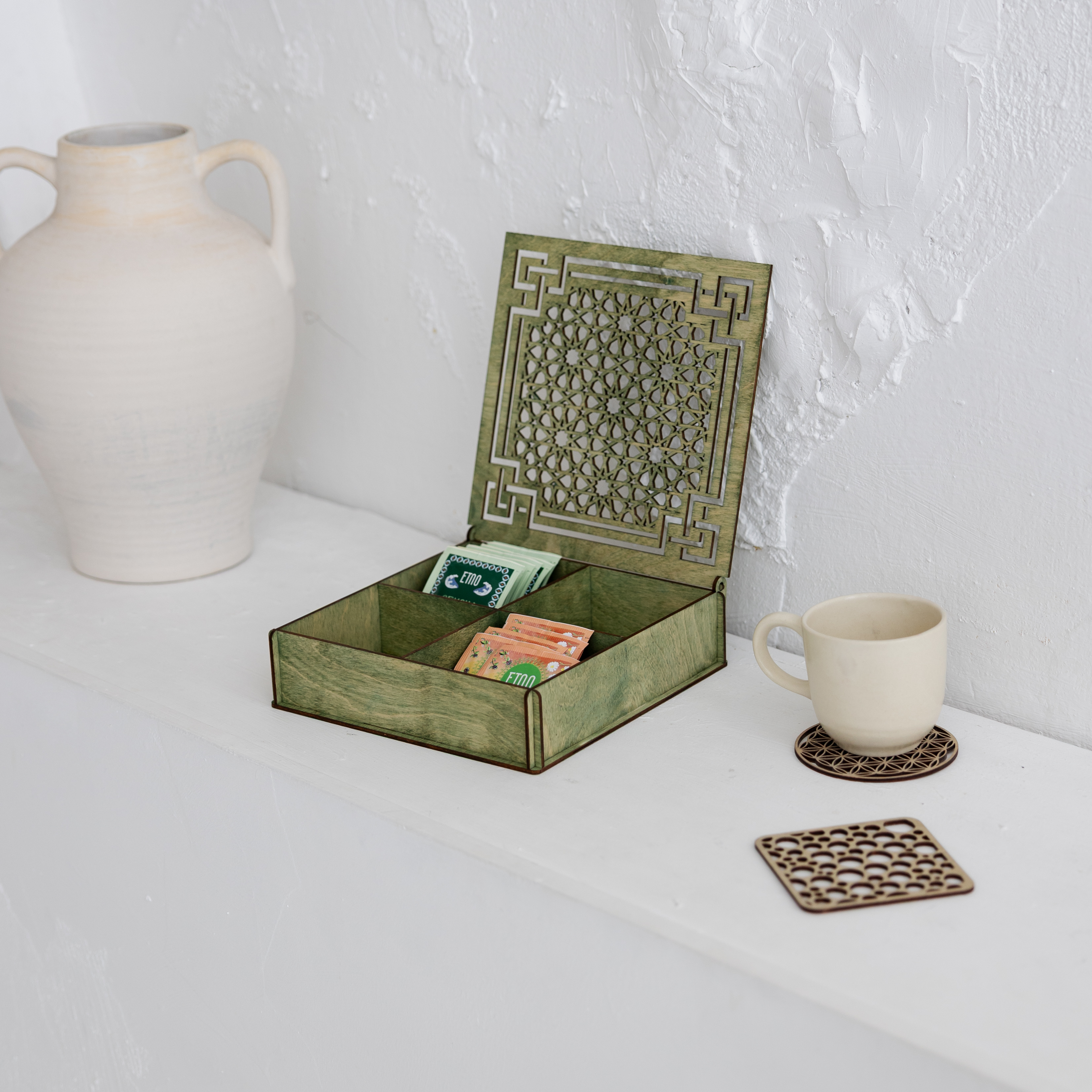 Arbatos dėžutė Žvaigždės