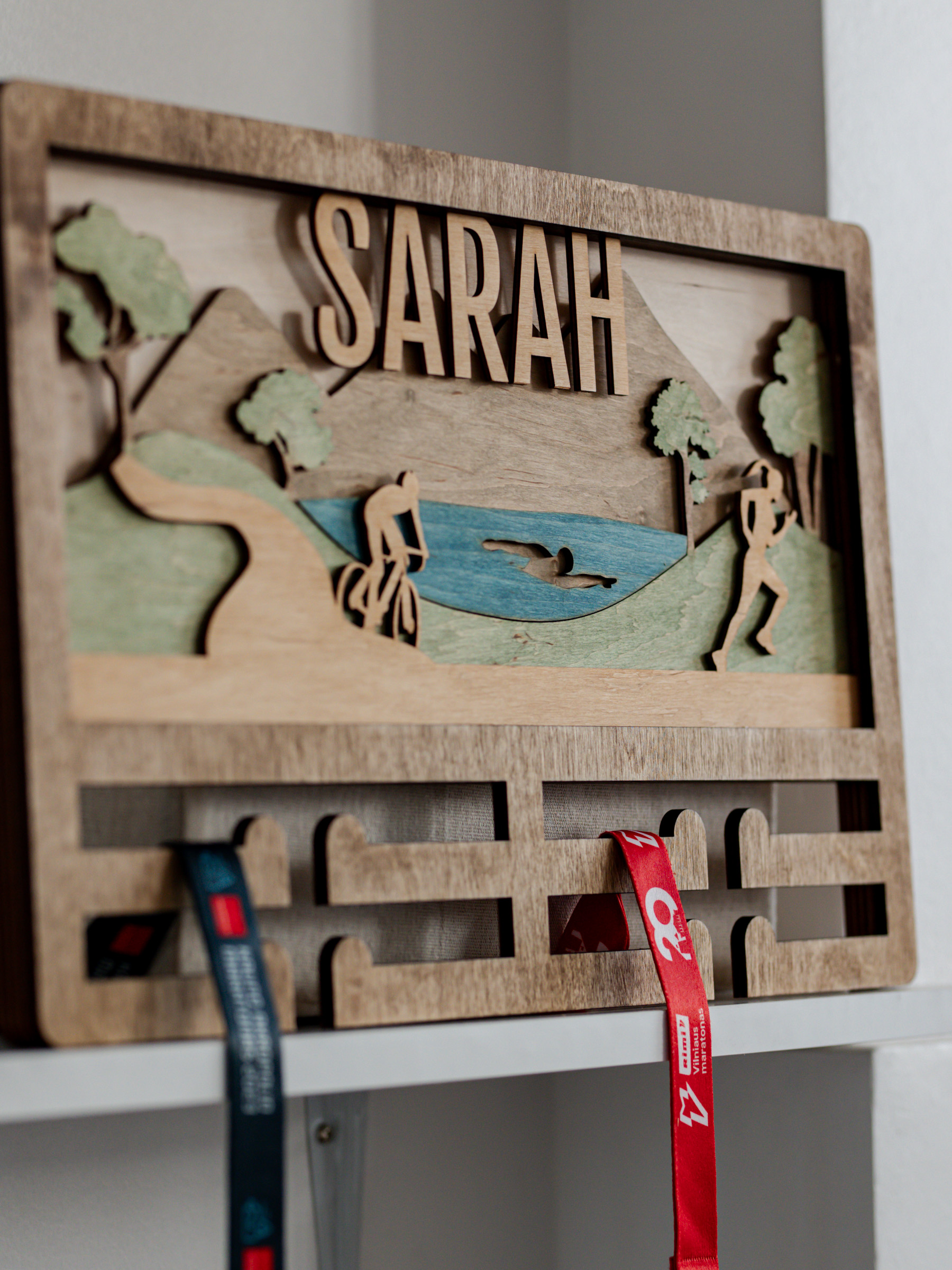 Medalių kabykla Triatlonas (Kalnai)