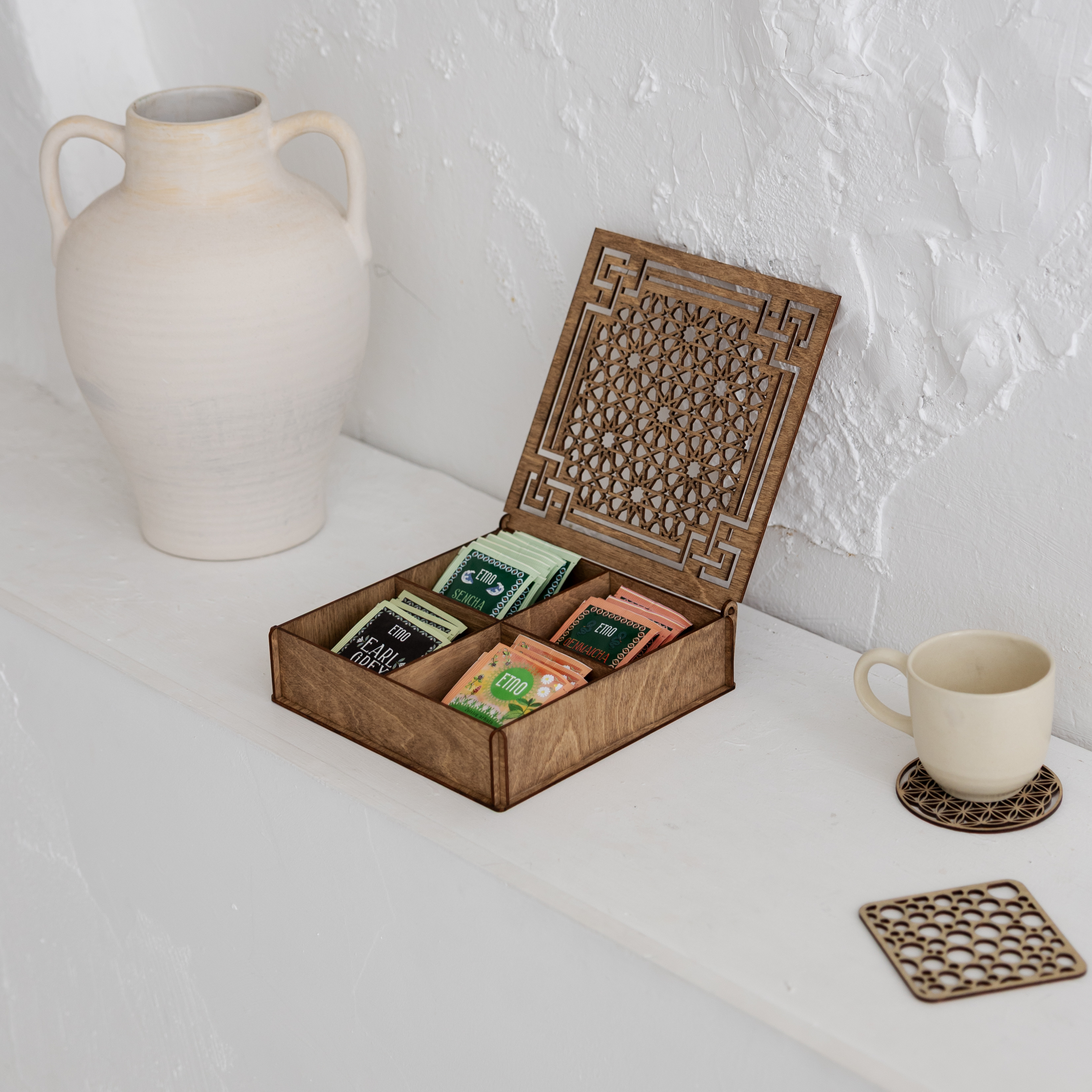 Arbatos dėžutė Žvaigždės