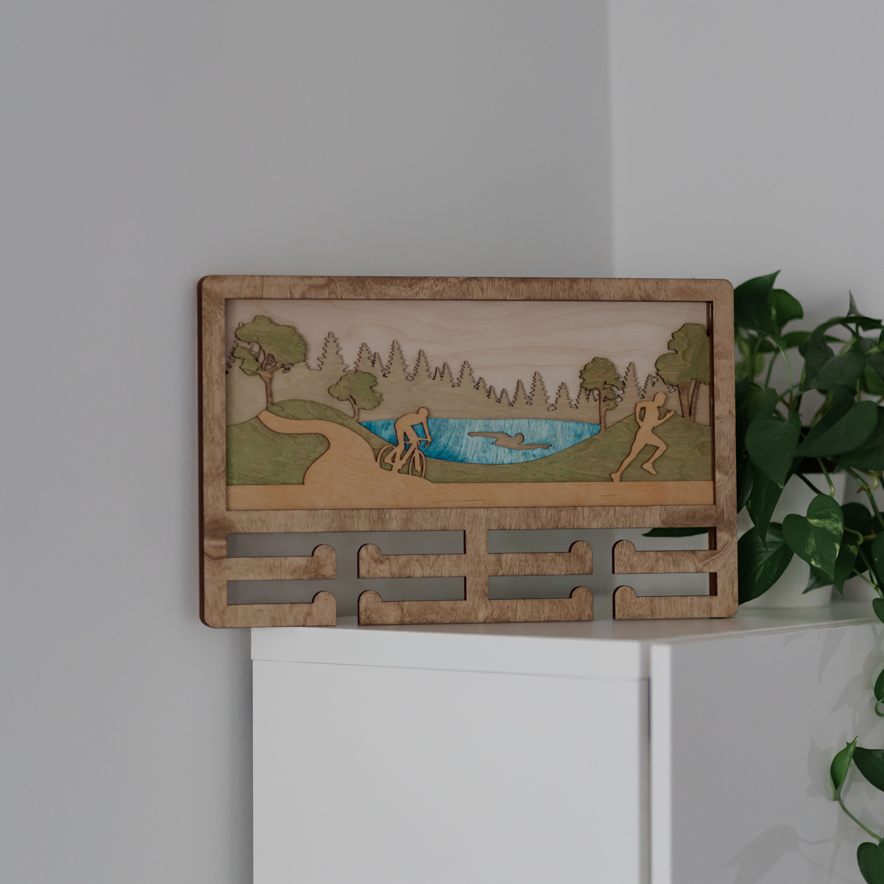 Medalių kabykla Triatlonas (Miškas)