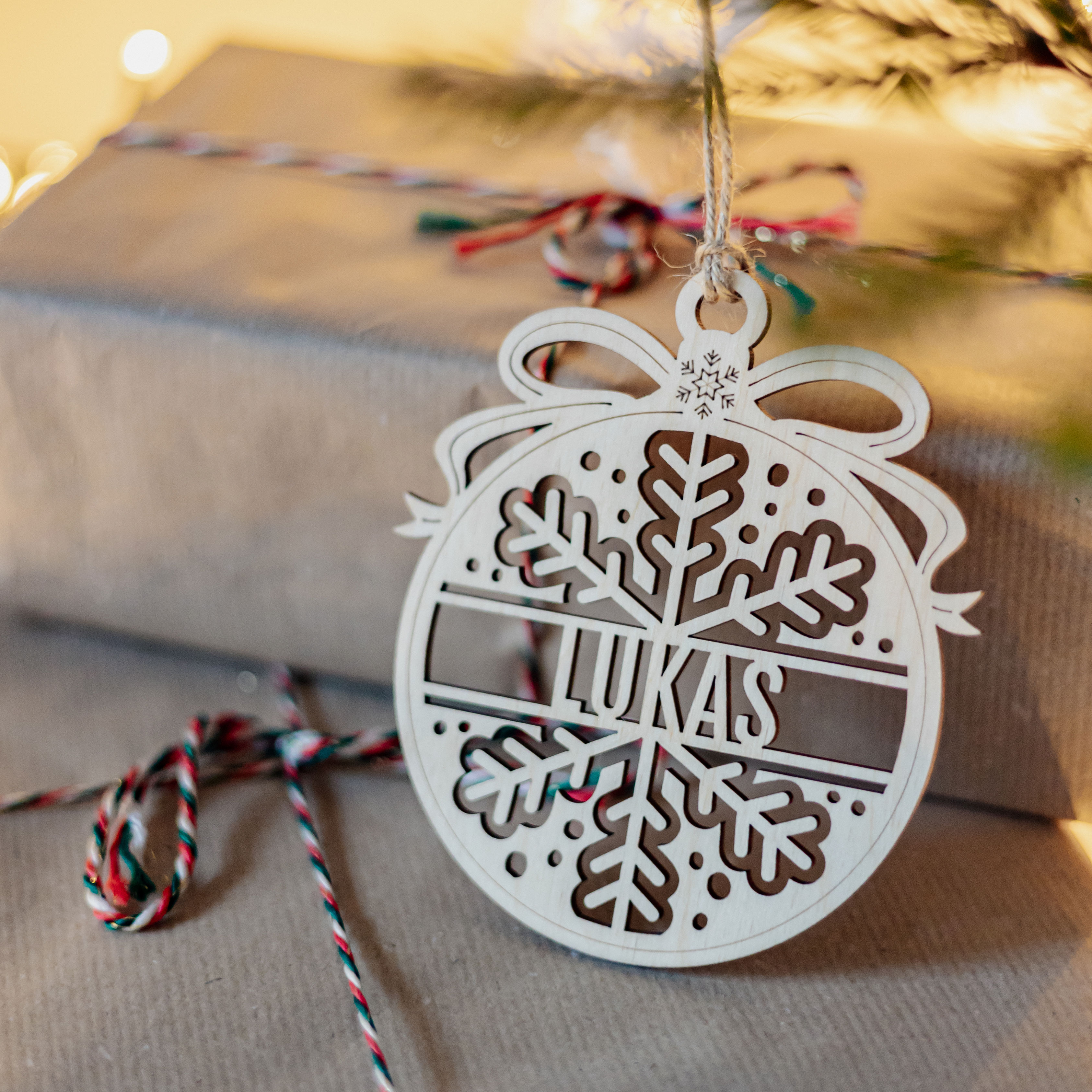 Vardiniai Kalėdiniai Žaisliukai