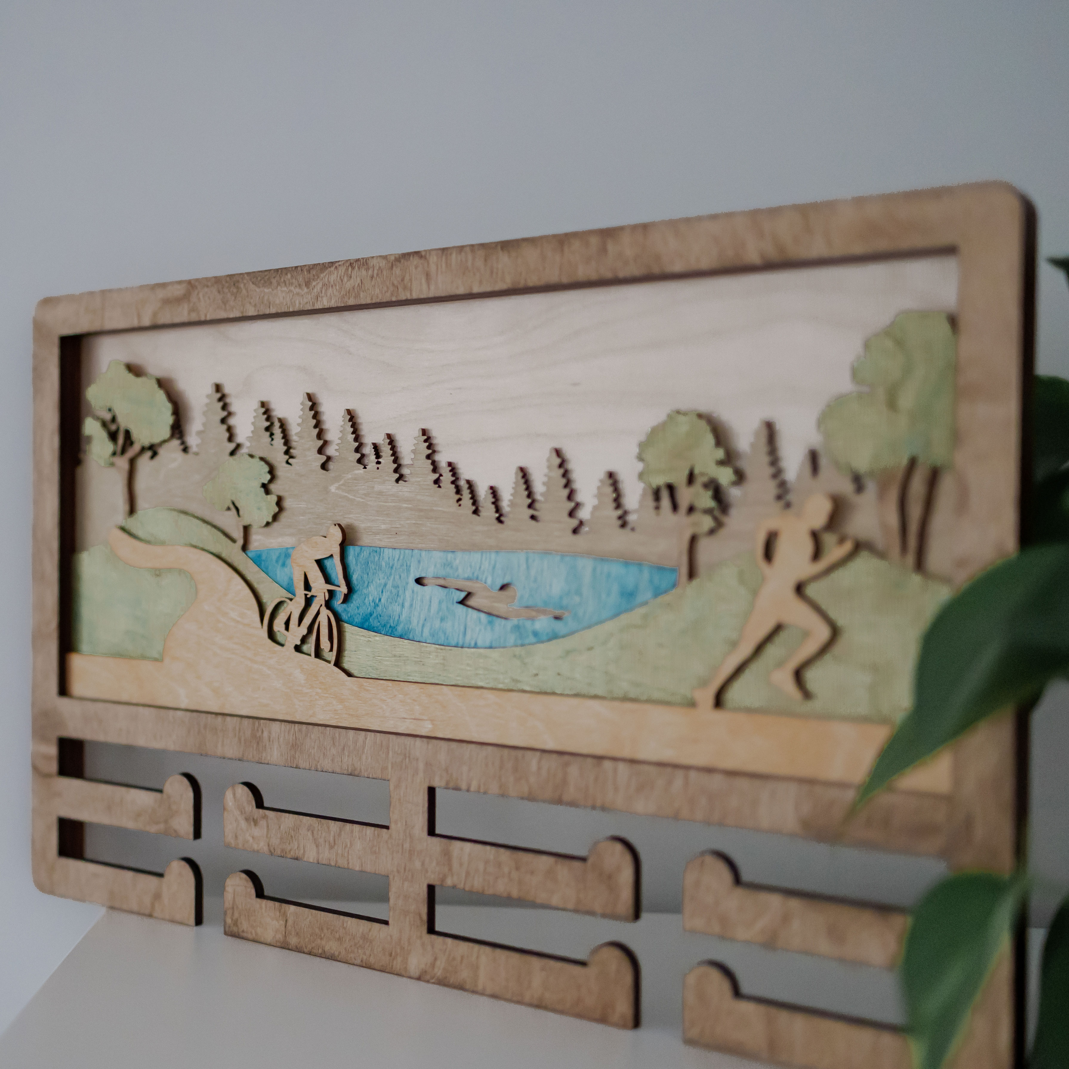 Medalių kabykla Triatlonas (Miškas)