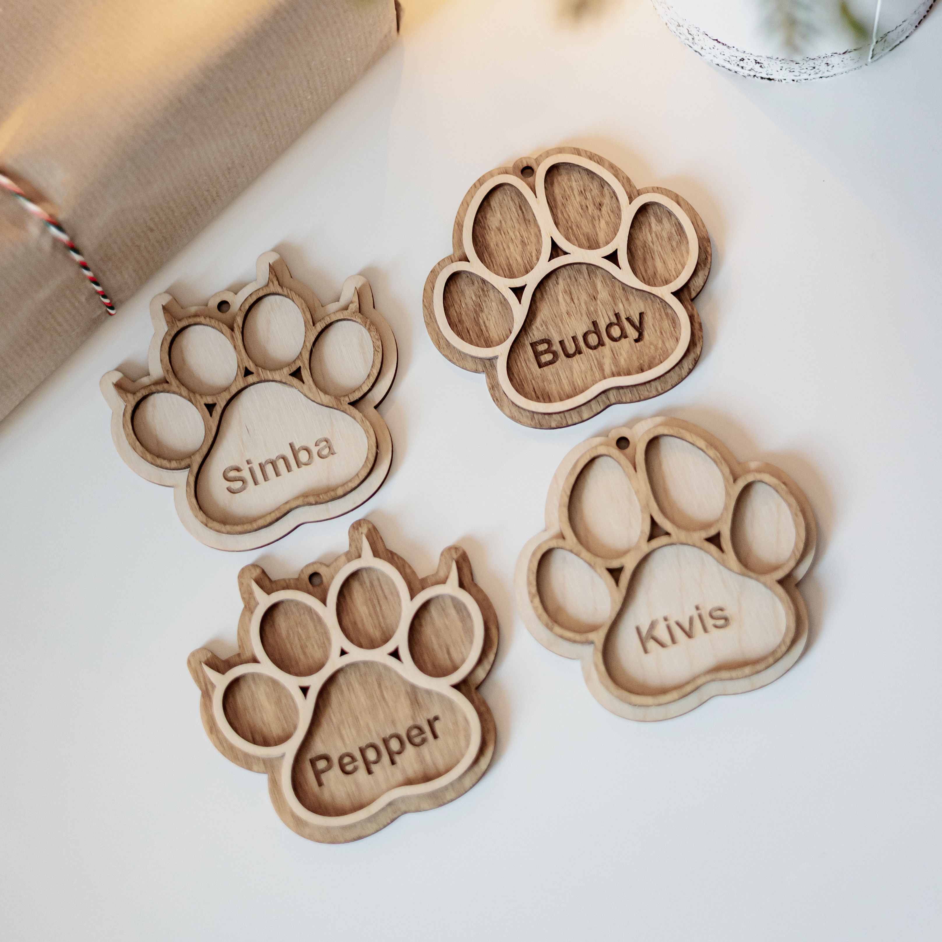 Šuns arba Katės Letenėlės Dvigubos