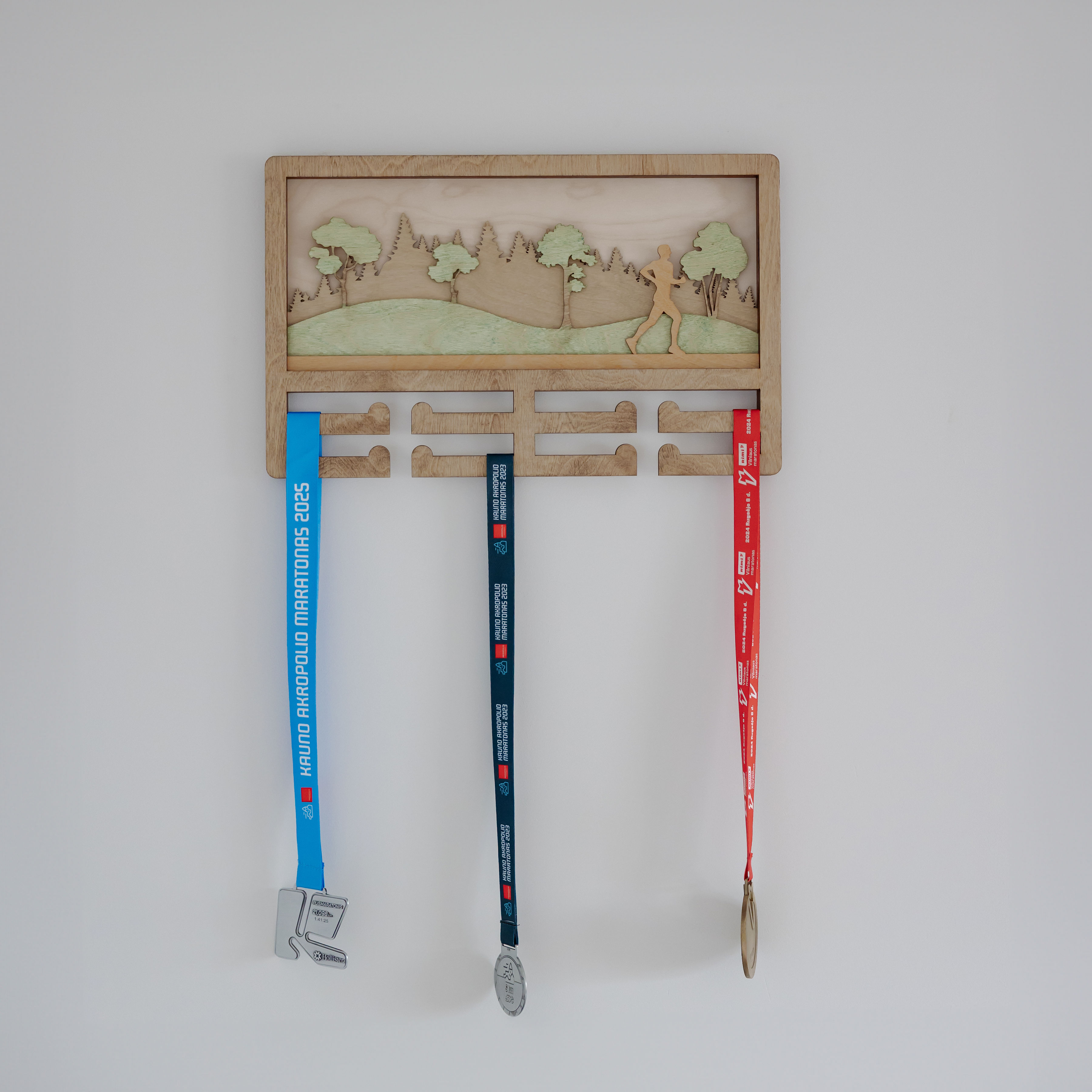 Medalių kabykla Bėgimas (Miškas)