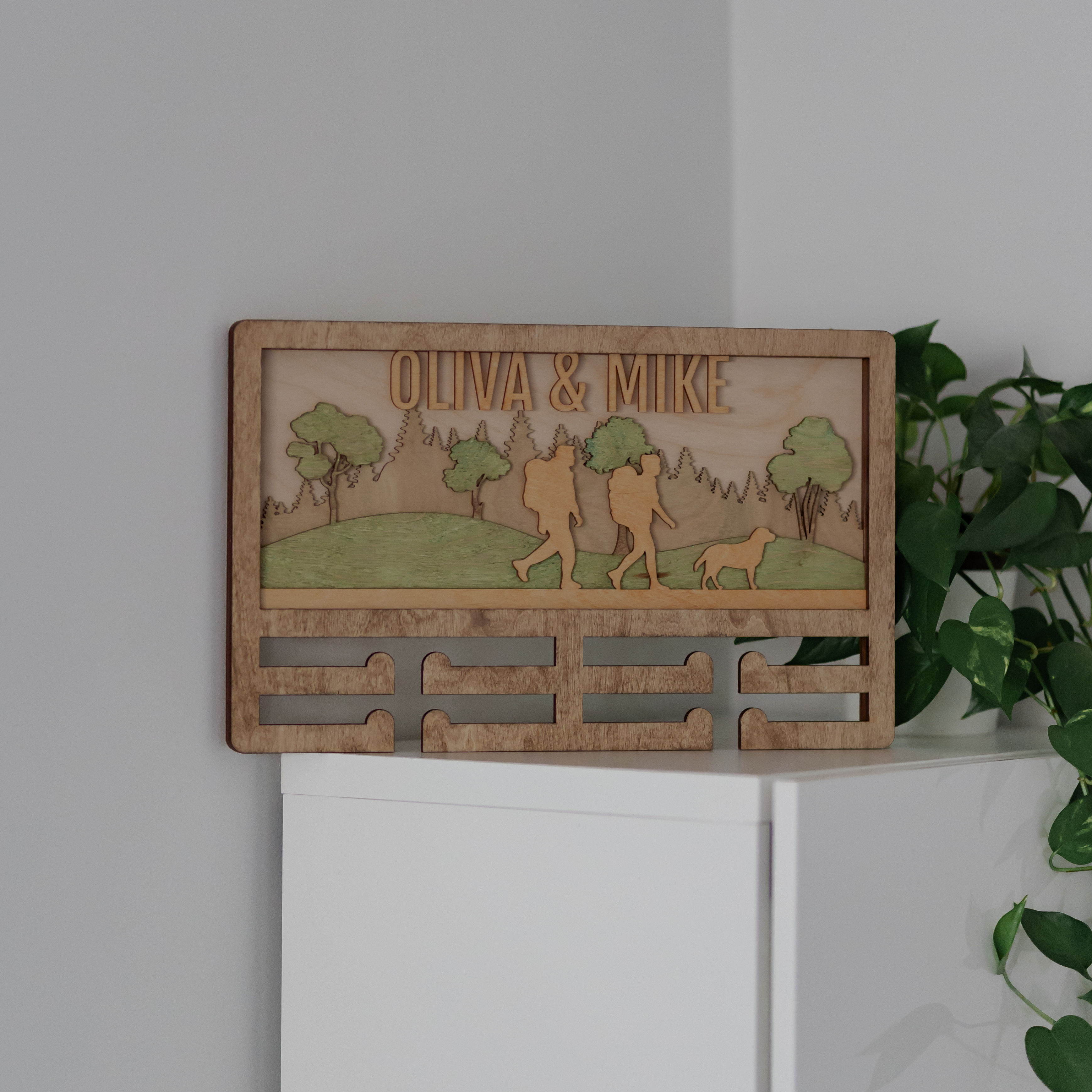 Medalių kabykla Žygiavimas (Miškas)