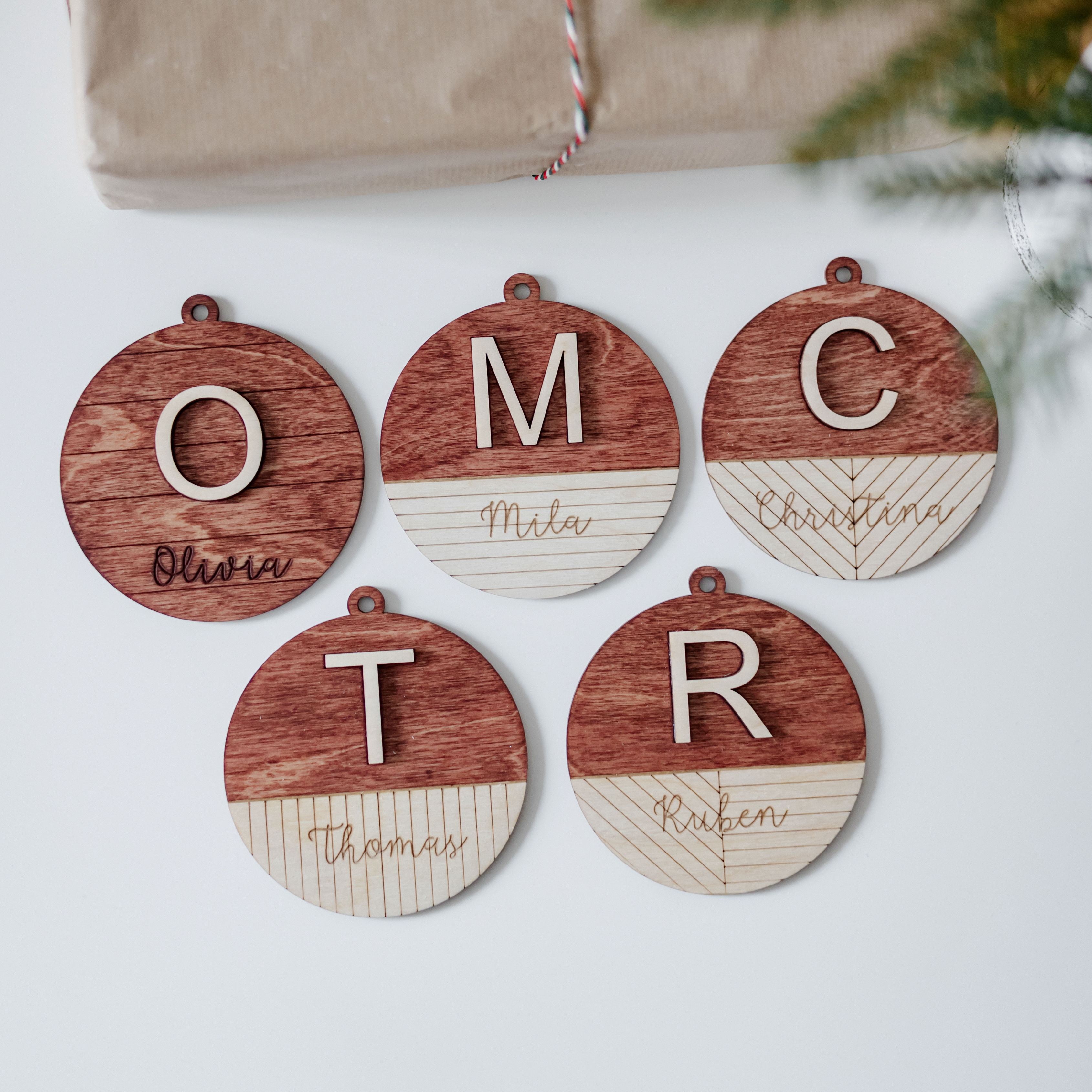 Vardiniai Kalėdiniai Žaisliukai