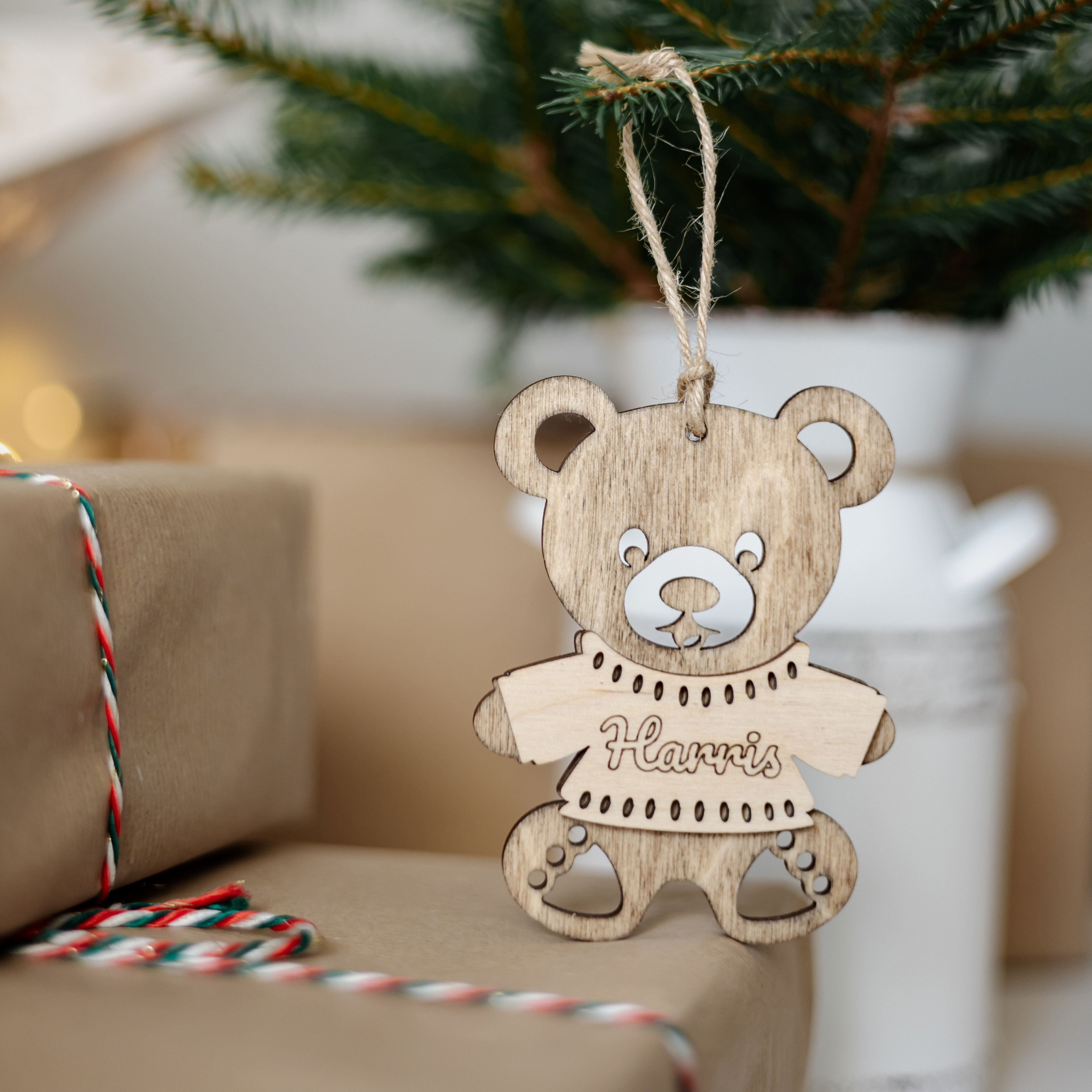 Kalėdinės Ornamentas Meškutis