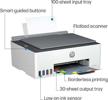 HP Smart Tank 5101: High-Performance Wireless All-in-One Ink Tank Printer