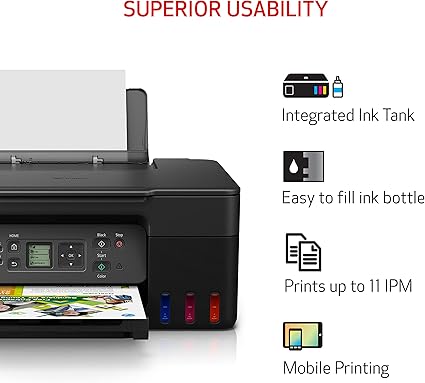 Canon MegaTank G3270 All-in-One Wireless Inkjet Printer