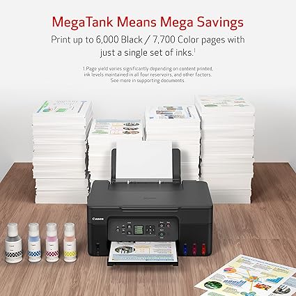 Canon MegaTank G3270 All-in-One Wireless Inkjet Printer