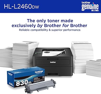 Brother HL-L2460DW Wireless Compact Monochrome 