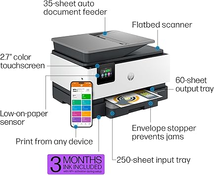 HP OfficeJet Pro 9125e All-in-One Printer