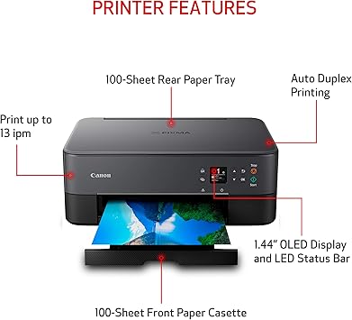 Canon PIXMA TS6420a All-in-One Wireless Inkjet Printer