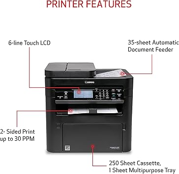 Canon imageCLASS MF267dw II Wireless Monochrome Laser Printer