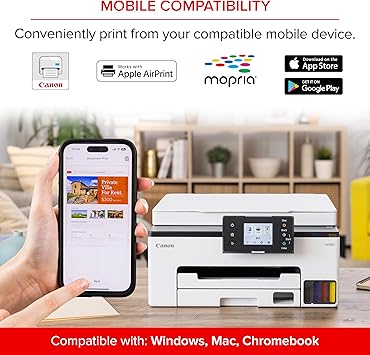 Canon MAXIFY GX1020 All-in-One Wireless Supertank Printer