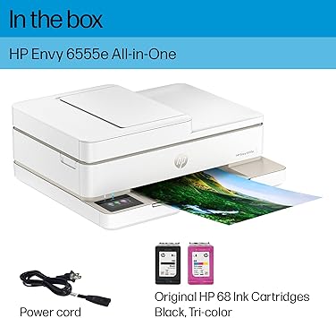 HP Envy 6555e Wireless All-in-One Color Inkjet Printer – Best for Home Use