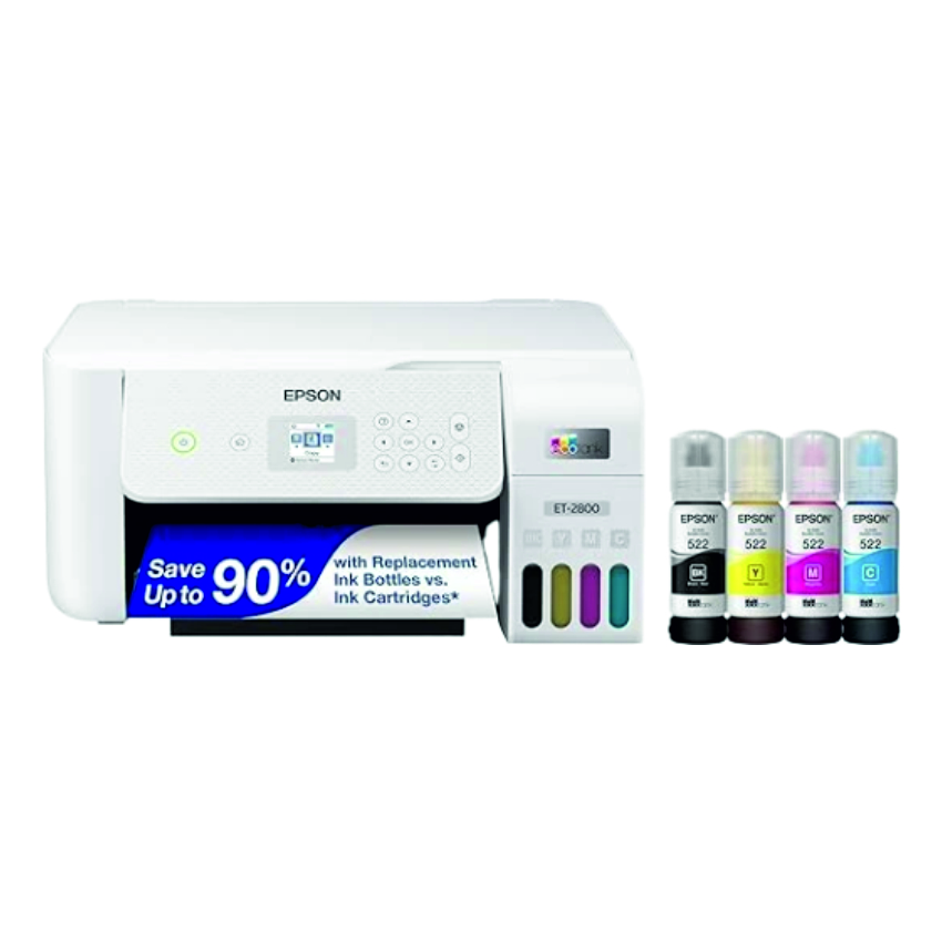Epson EcoTank ET-2800 Wireless Color All-in-One Printer