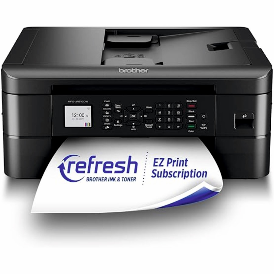 Brother MFC-J1010DW Wireless Color Inkjet All-in-One Printer