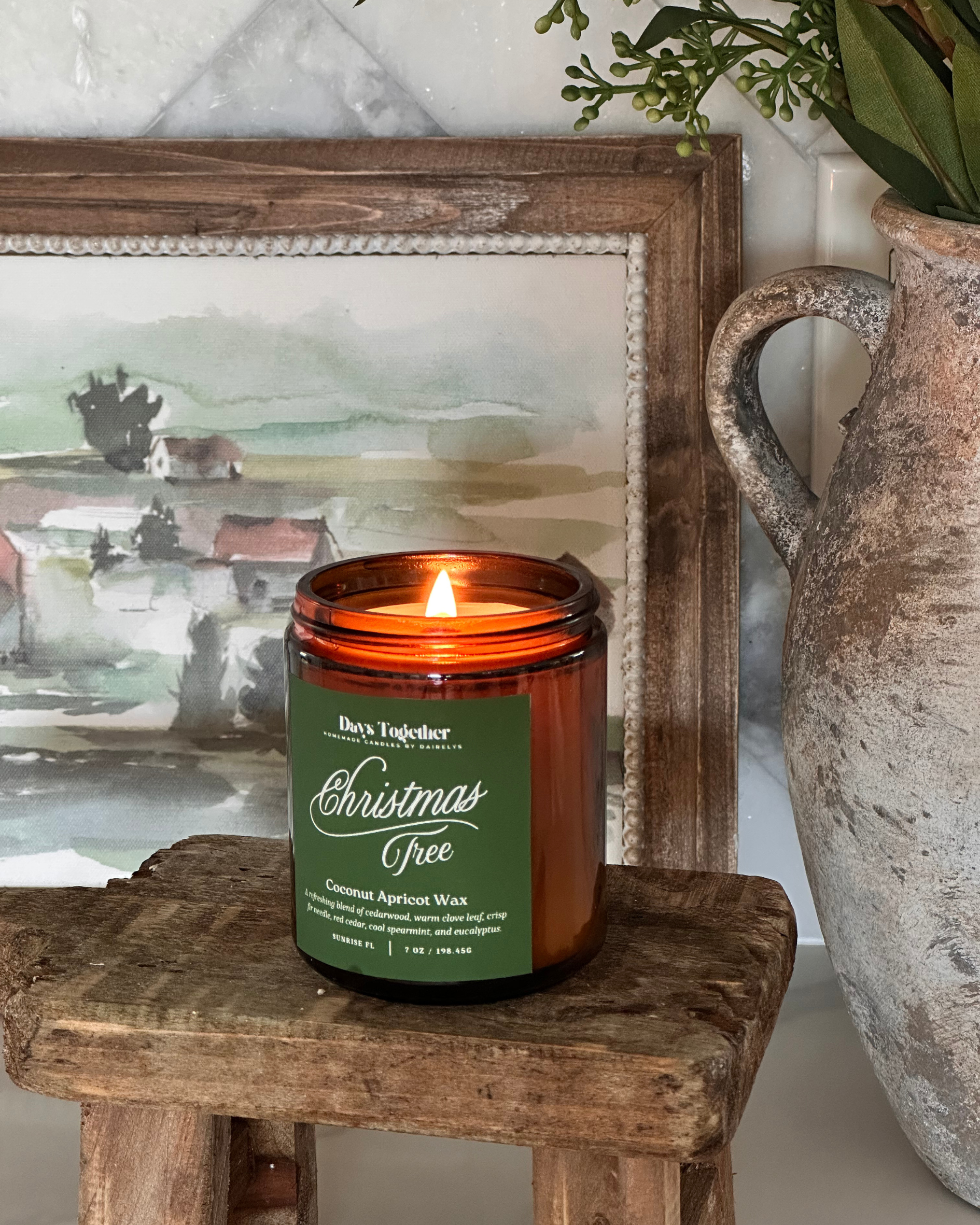 Christmas Tree Scented Candle