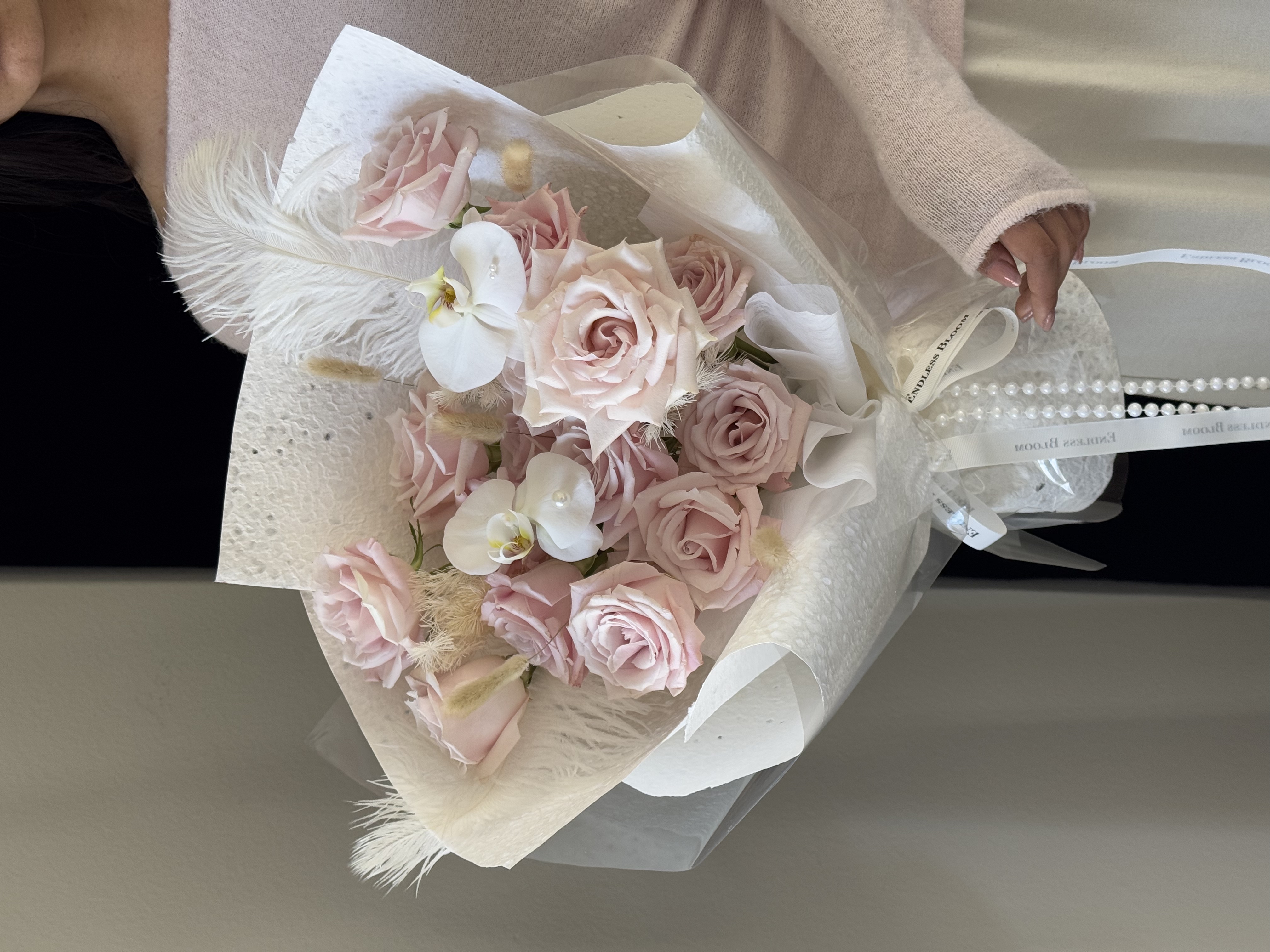Pink Flower Bouquet (Medium) 粉色混搭花束中号