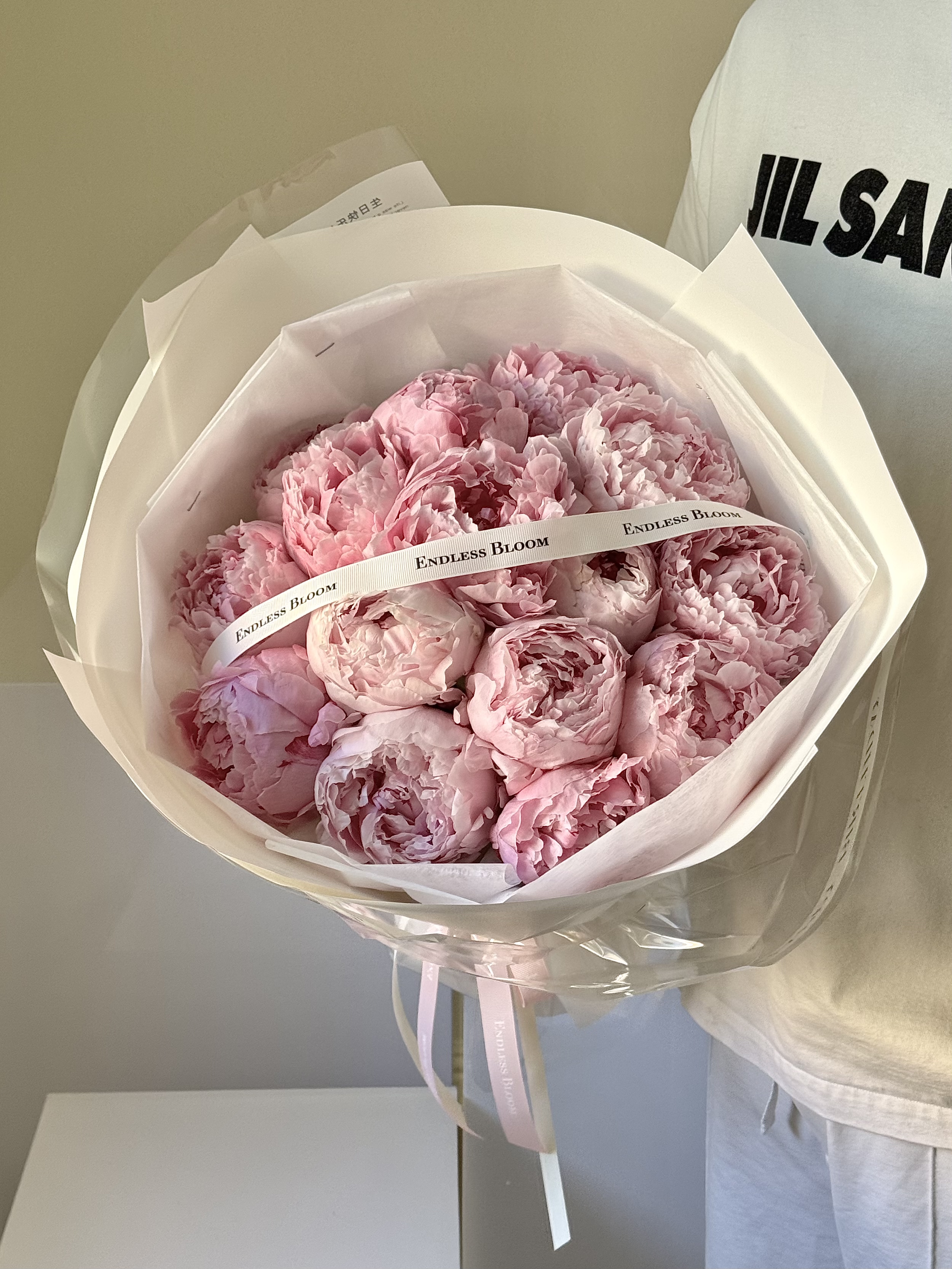 15 Penoies Bouquet 15枝莎拉芍药花束