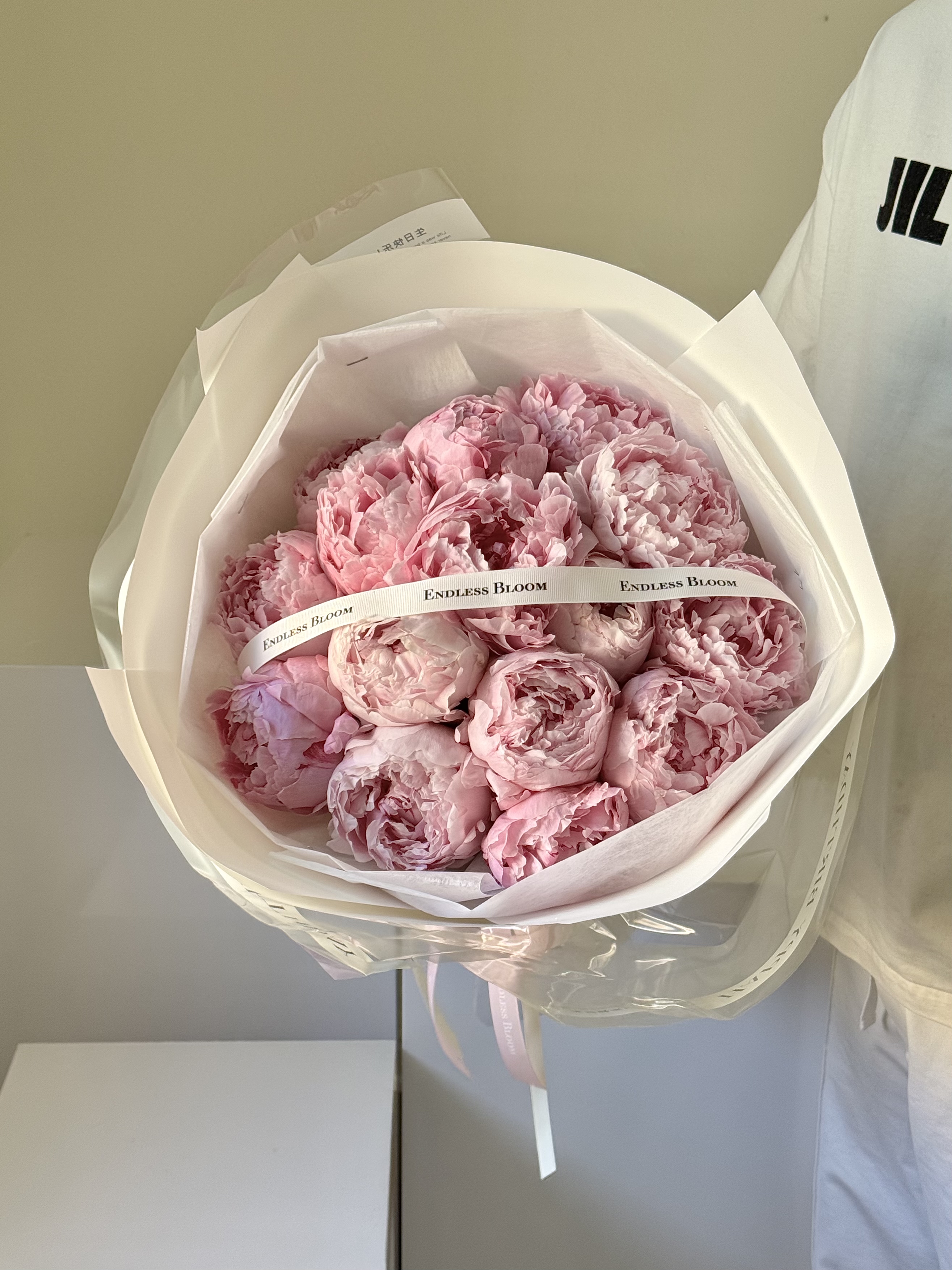 15 Penoies Bouquet 15枝莎拉芍药花束