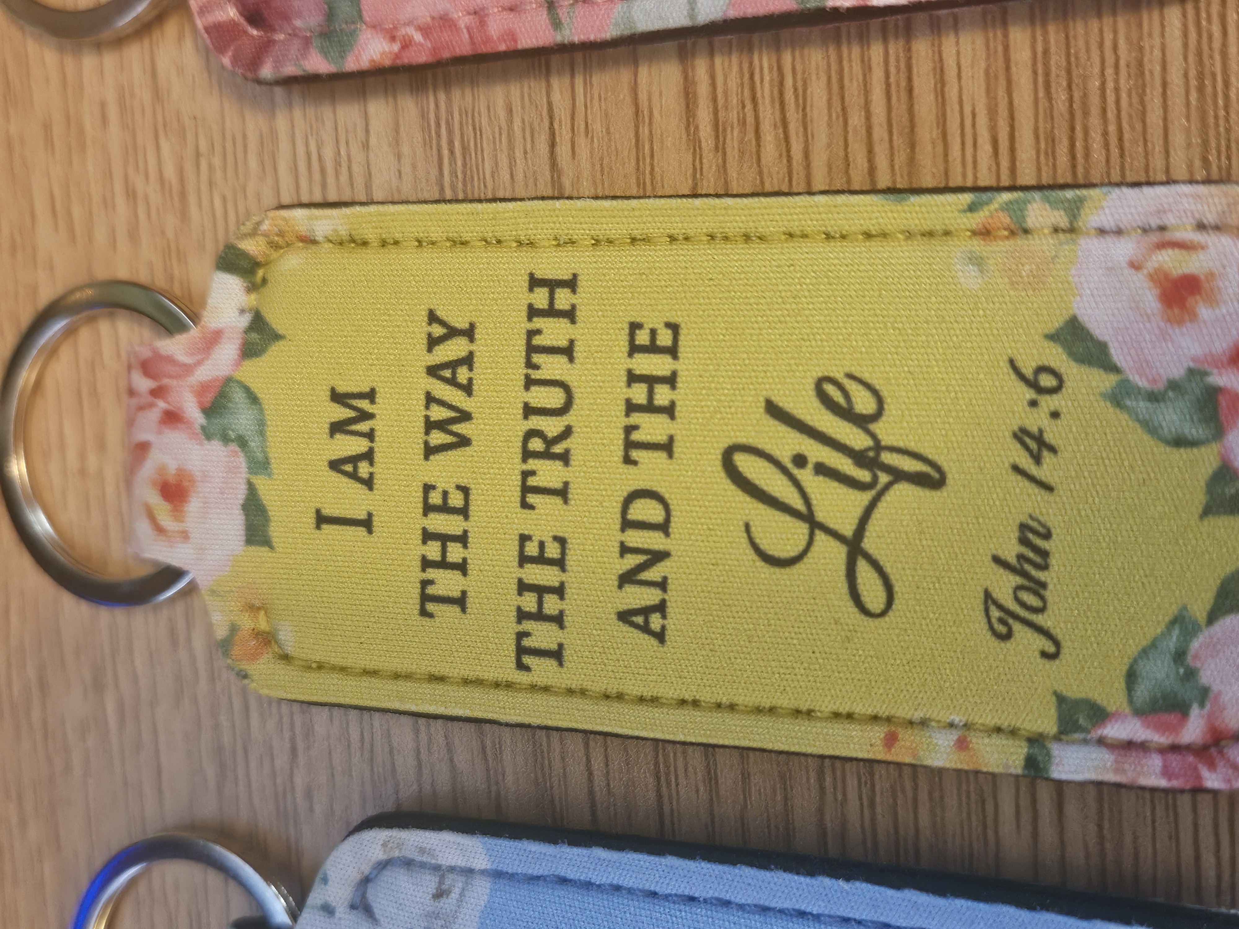 Bible Verse Key Chain