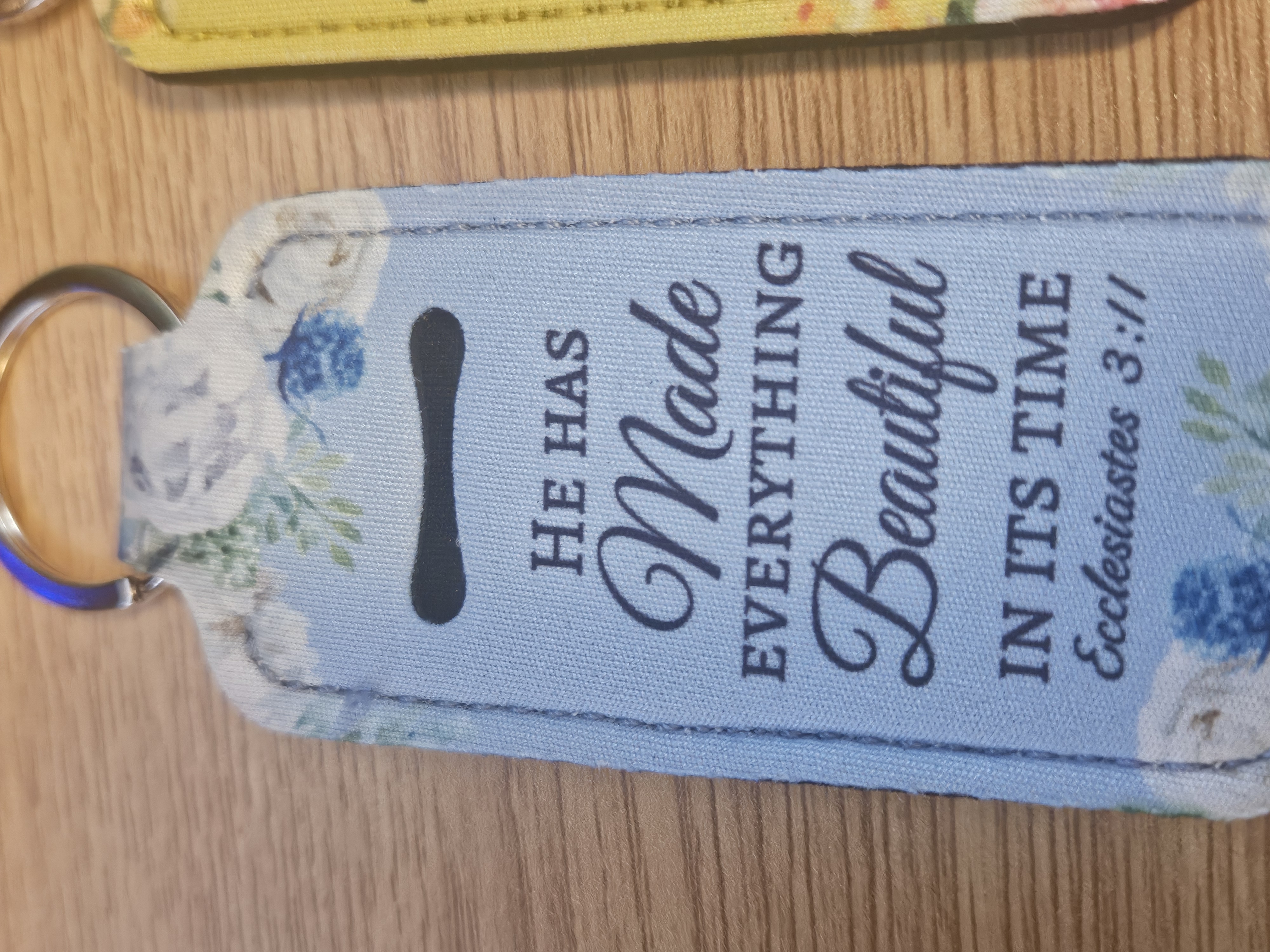 Bible Verse Key Chain