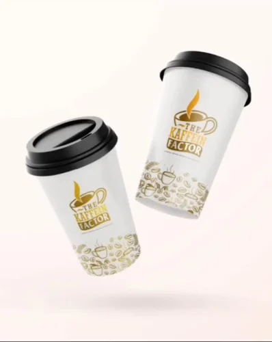 Printed Coffee Glass