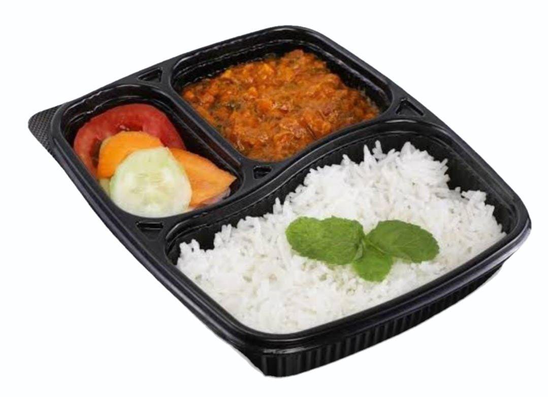 3cp Meal Tray With Lid