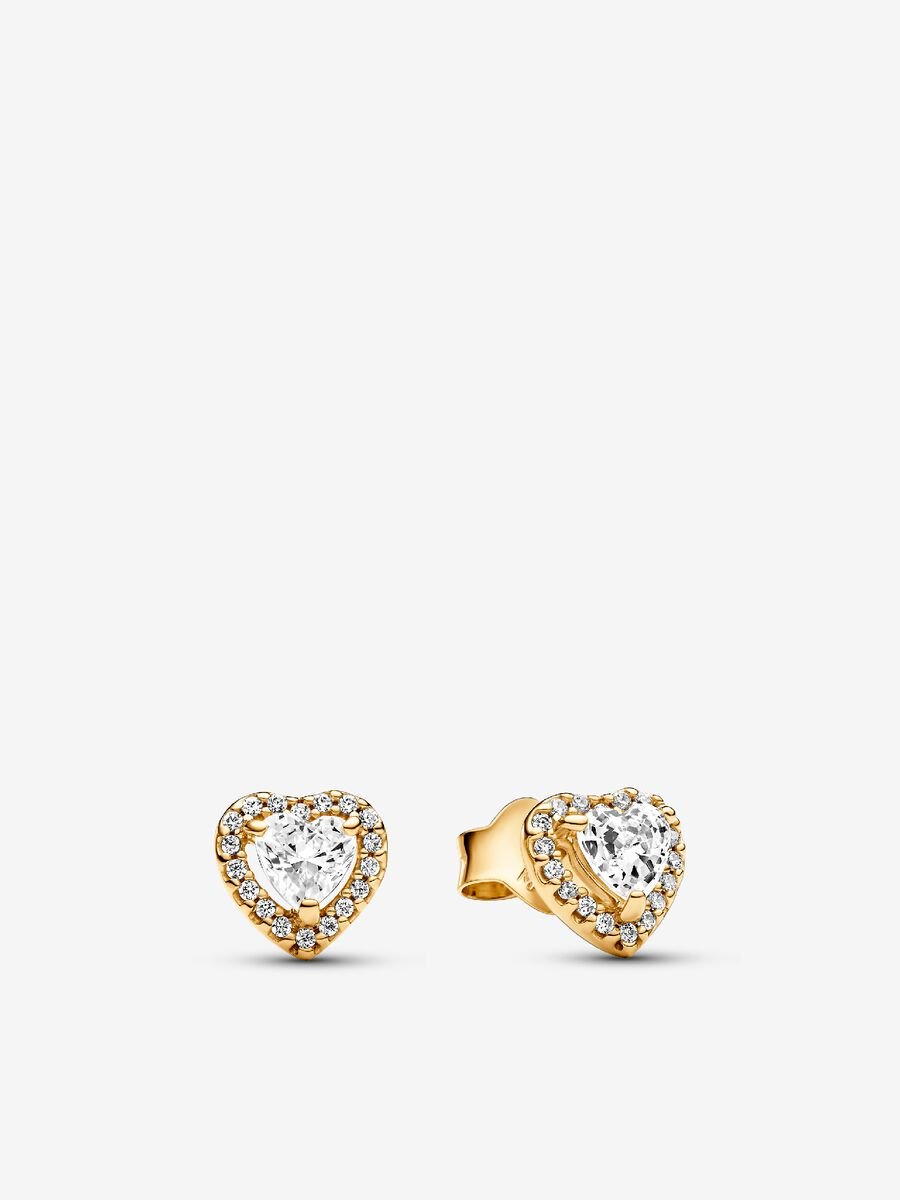 14k Gold Plated Elevated Heart Gift Set