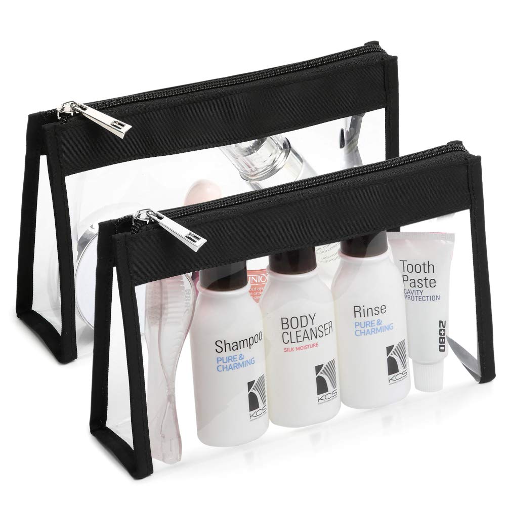 Clear Travel Toiletry Set Bag