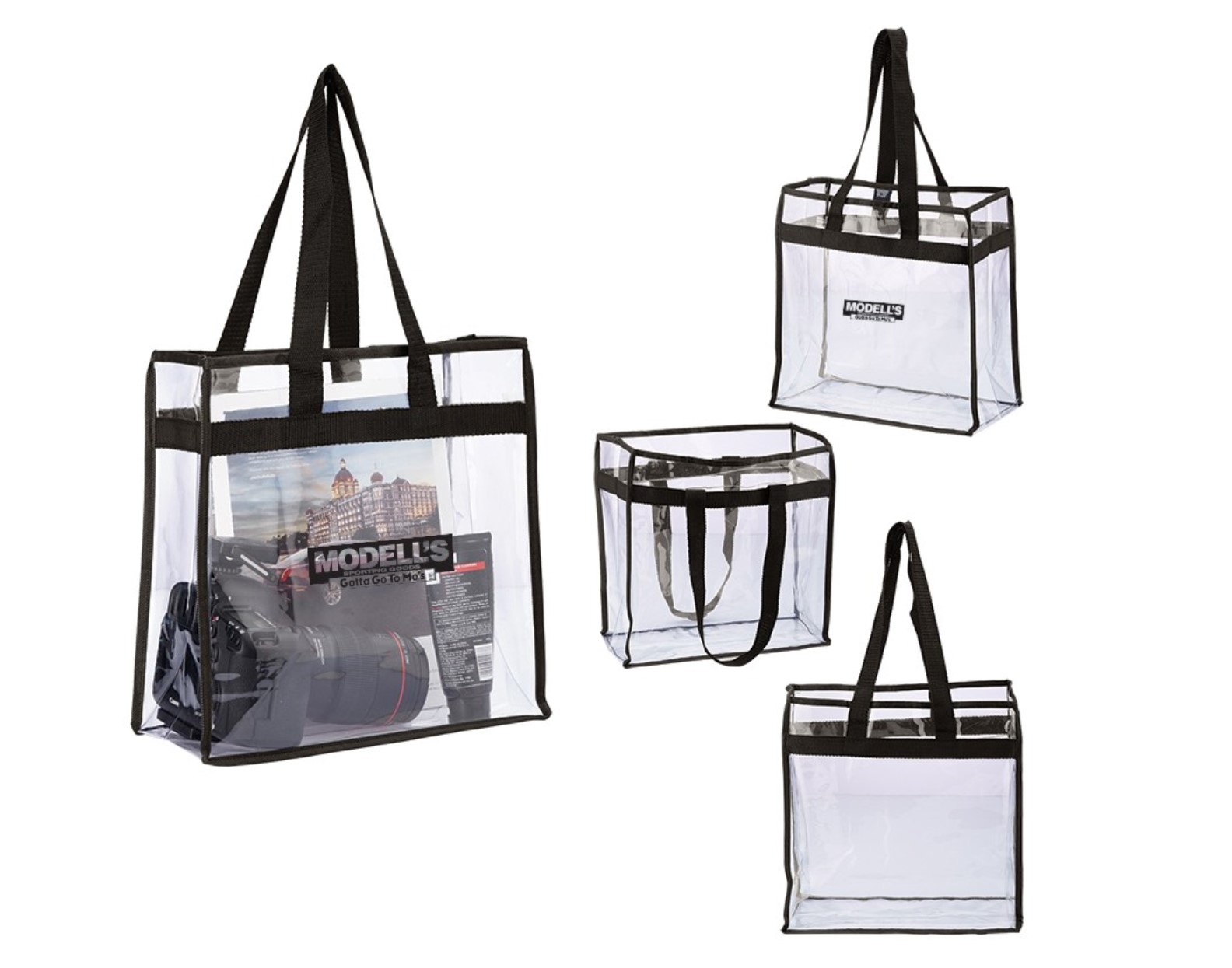 Transparent Stadium Tote Bags