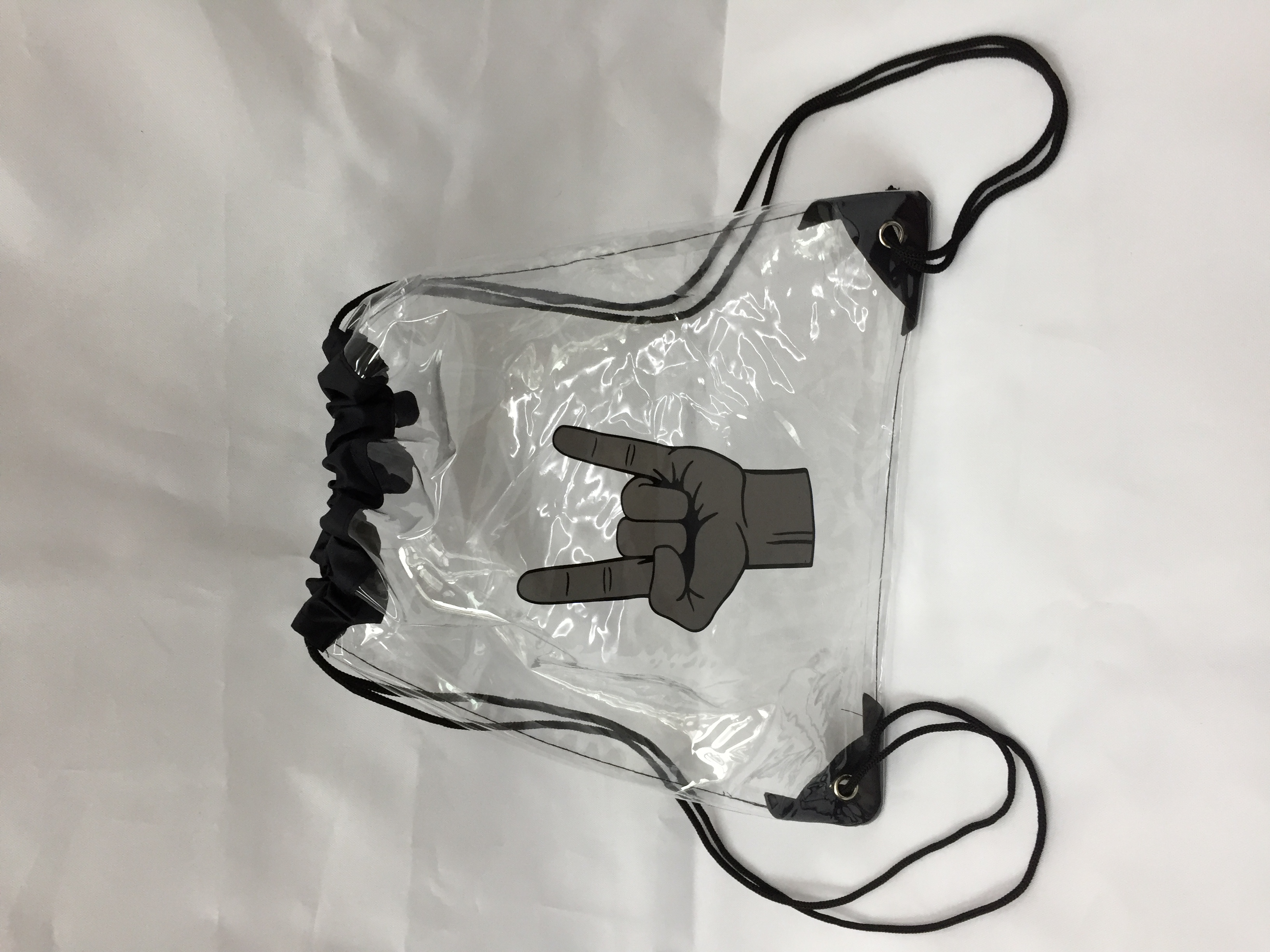 Clear Drawstring Backpack