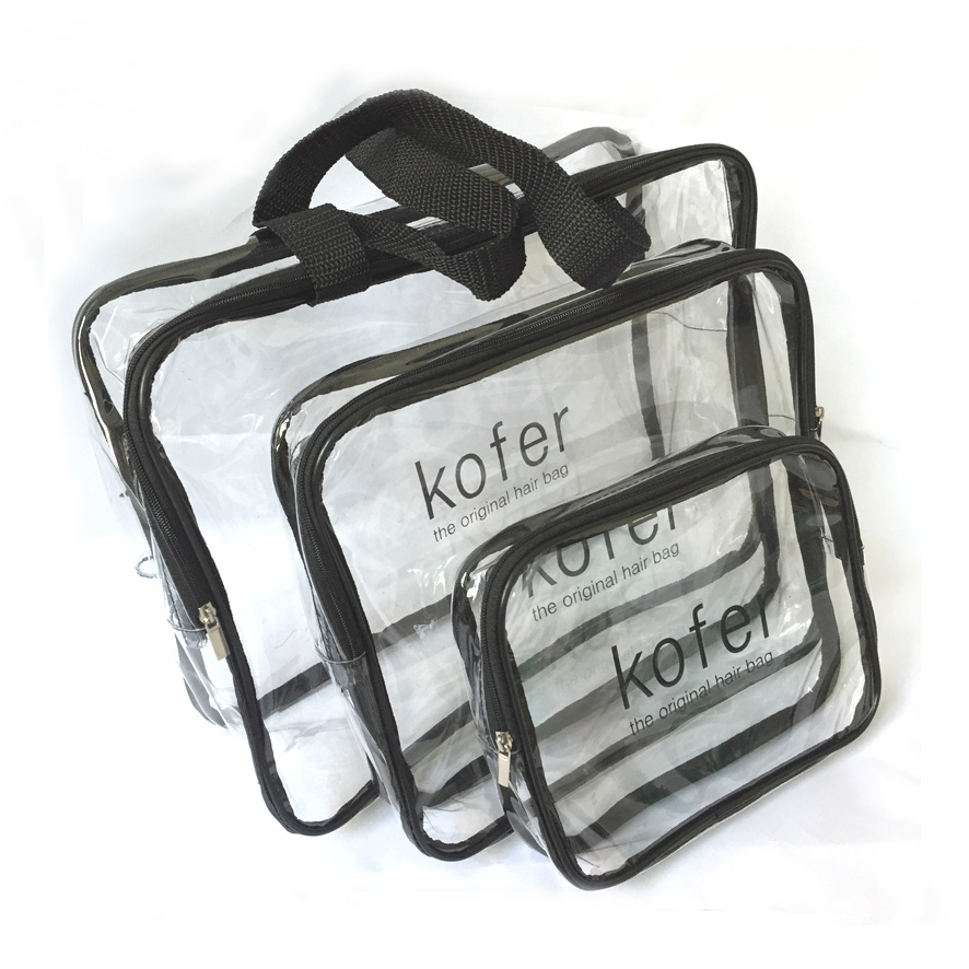Transparent Travel Bags Set