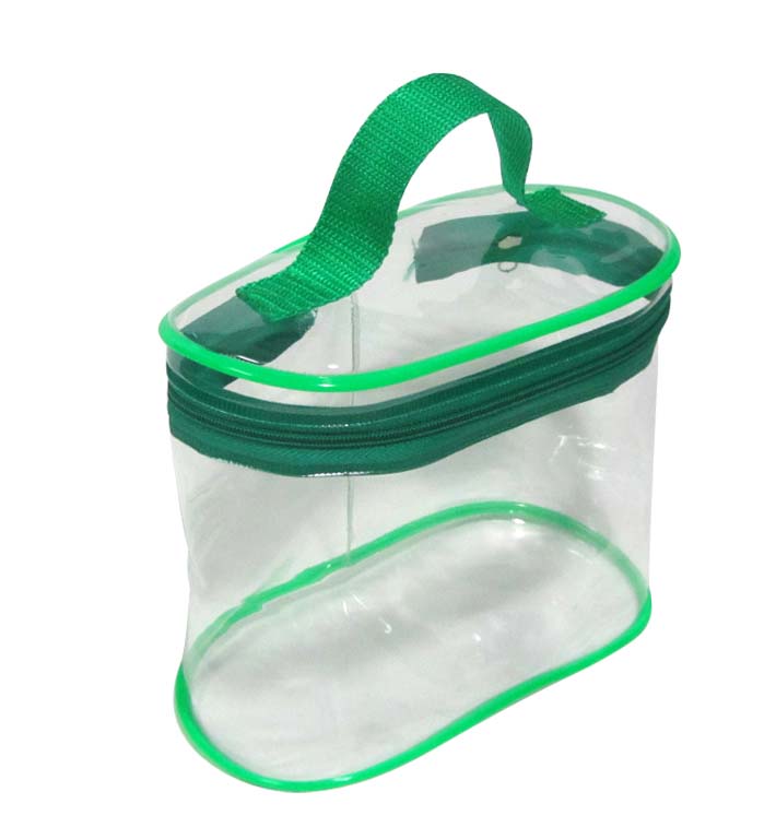 Clear Cosmetic Zipper Bag Makeup Organizer