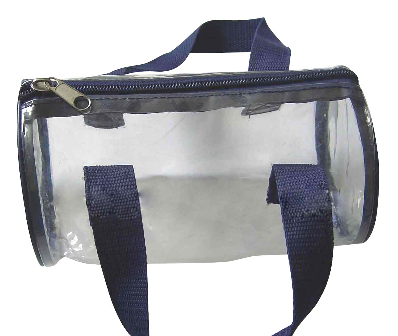 Clear PVC Cylindrical Handbag
