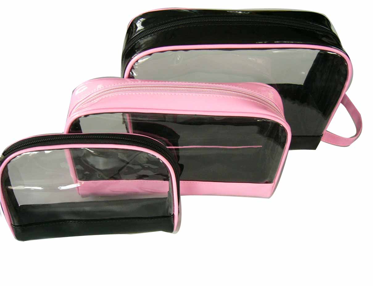 Clear Makeup Bags Set