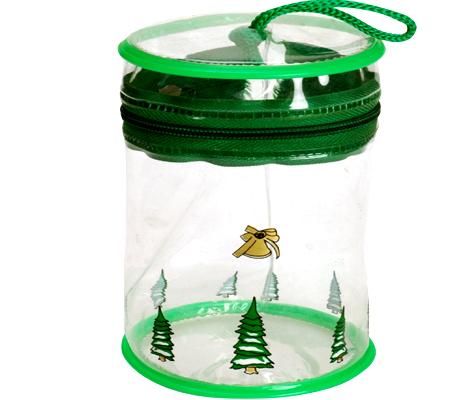 Transparent Decorative Cylinder Bag