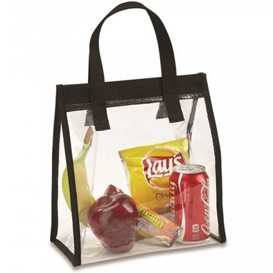 Clear Tote Bag Lunch Bag