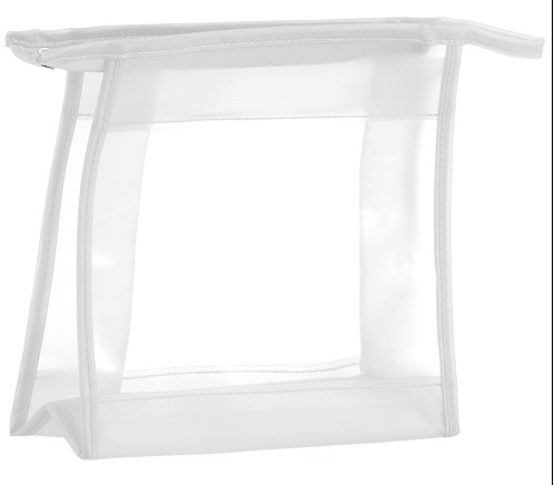 Clear Transparent Zipper Pouch Cosmetic Makeup Organizer