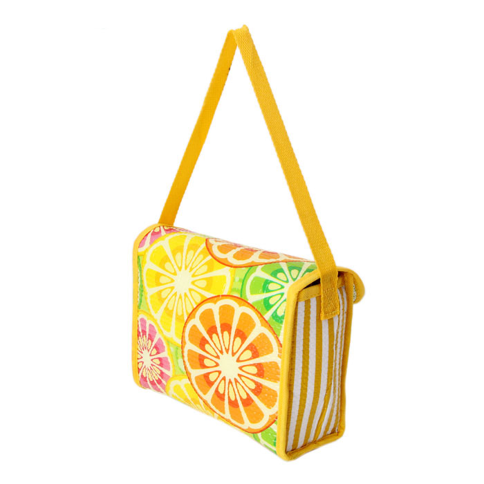 Colorful Citrus Shoulder Bag Thermal Lunch Bag